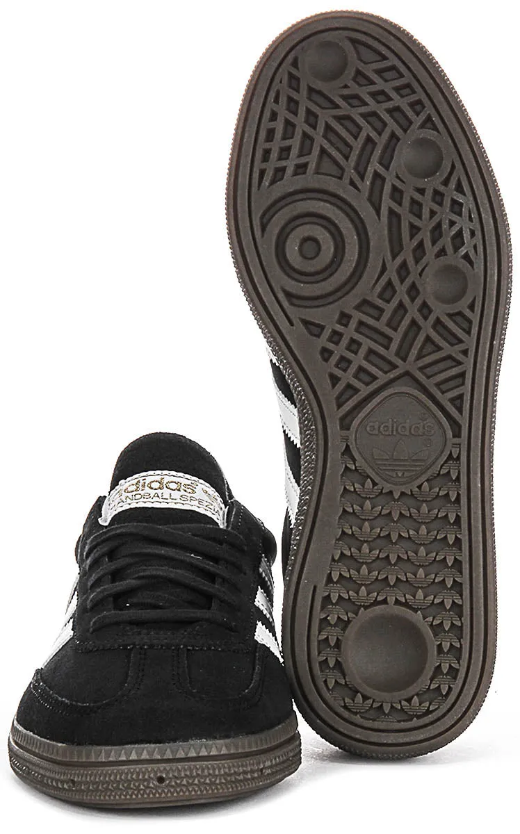 Adidas Handball Spezial J En Noir Et Blanc Pour Chaussures Jeunesse Adidas