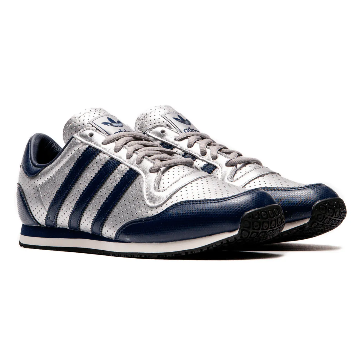 Adidas Homme Galaxy OG Argent Métallique/Nuit Indigo/Blanc Cassé
