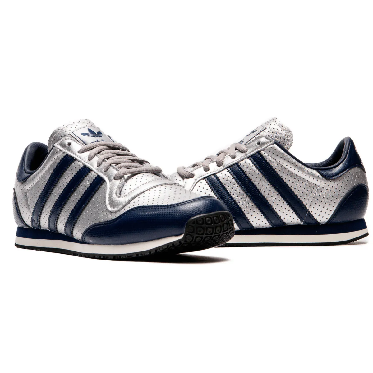 Adidas Homme Galaxy OG Argent Métallique/Nuit Indigo/Blanc Cassé