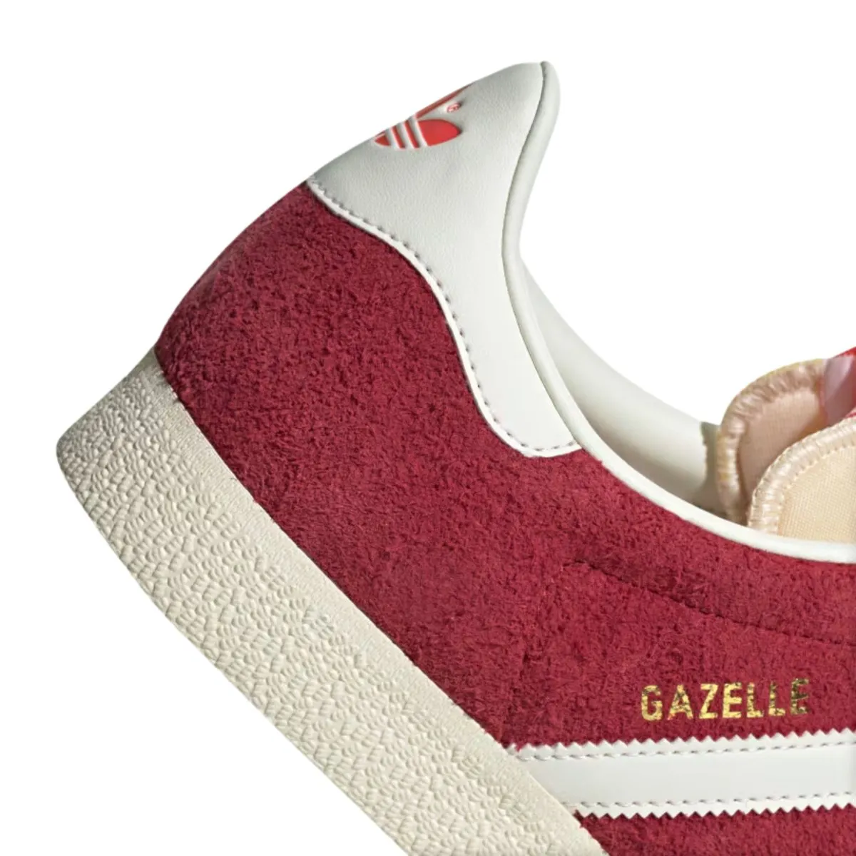 Adidas Homme Gazelle Team Rouge Victoire/Blanc Cassé/Blanc Crème