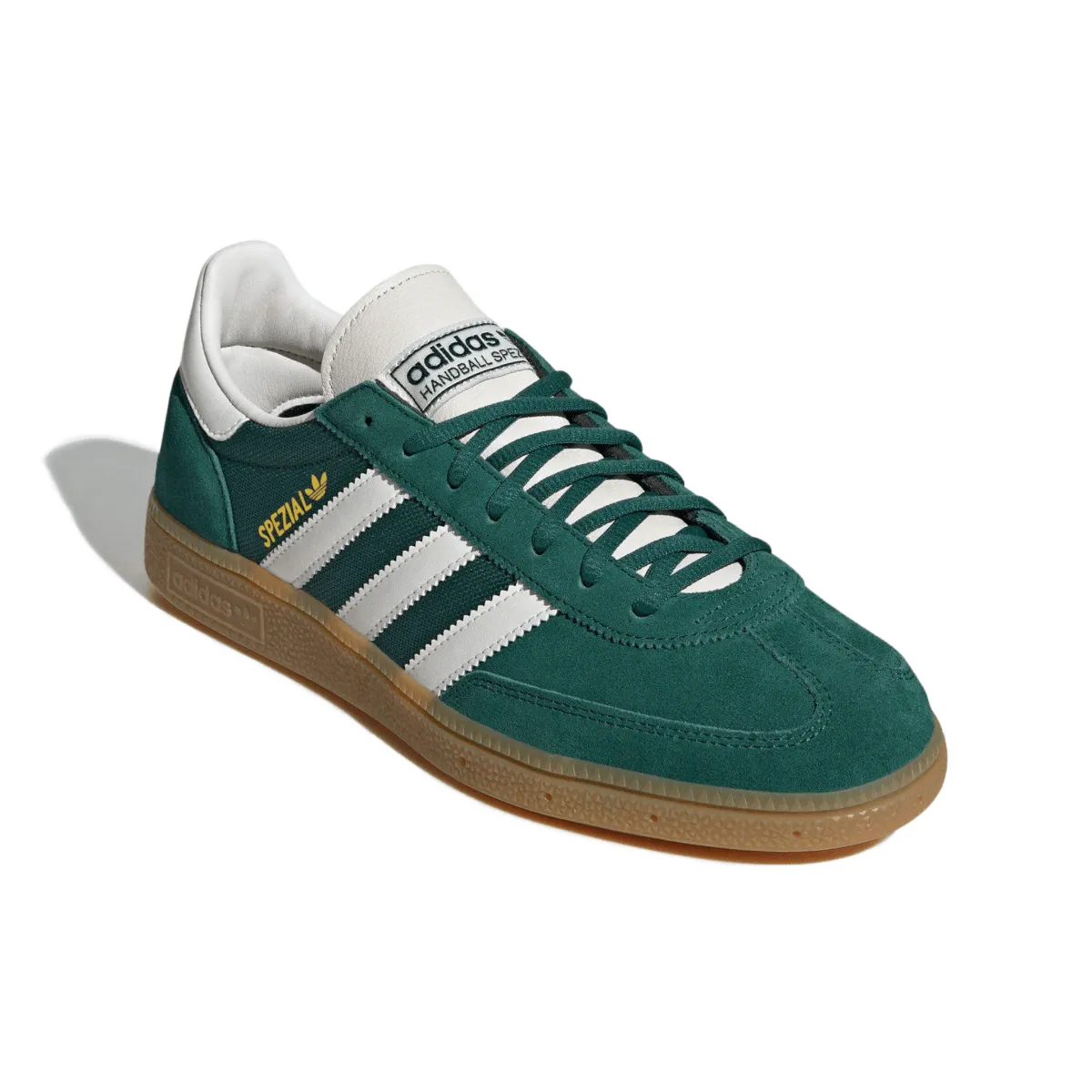 Adidas Handball Spezial pour Homme Vert Universitaire/Blanc Nuage/Blanc Craie