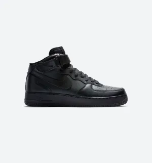 Chaussure de style de vie Air Force 1 Mid pour Homme - Noir
