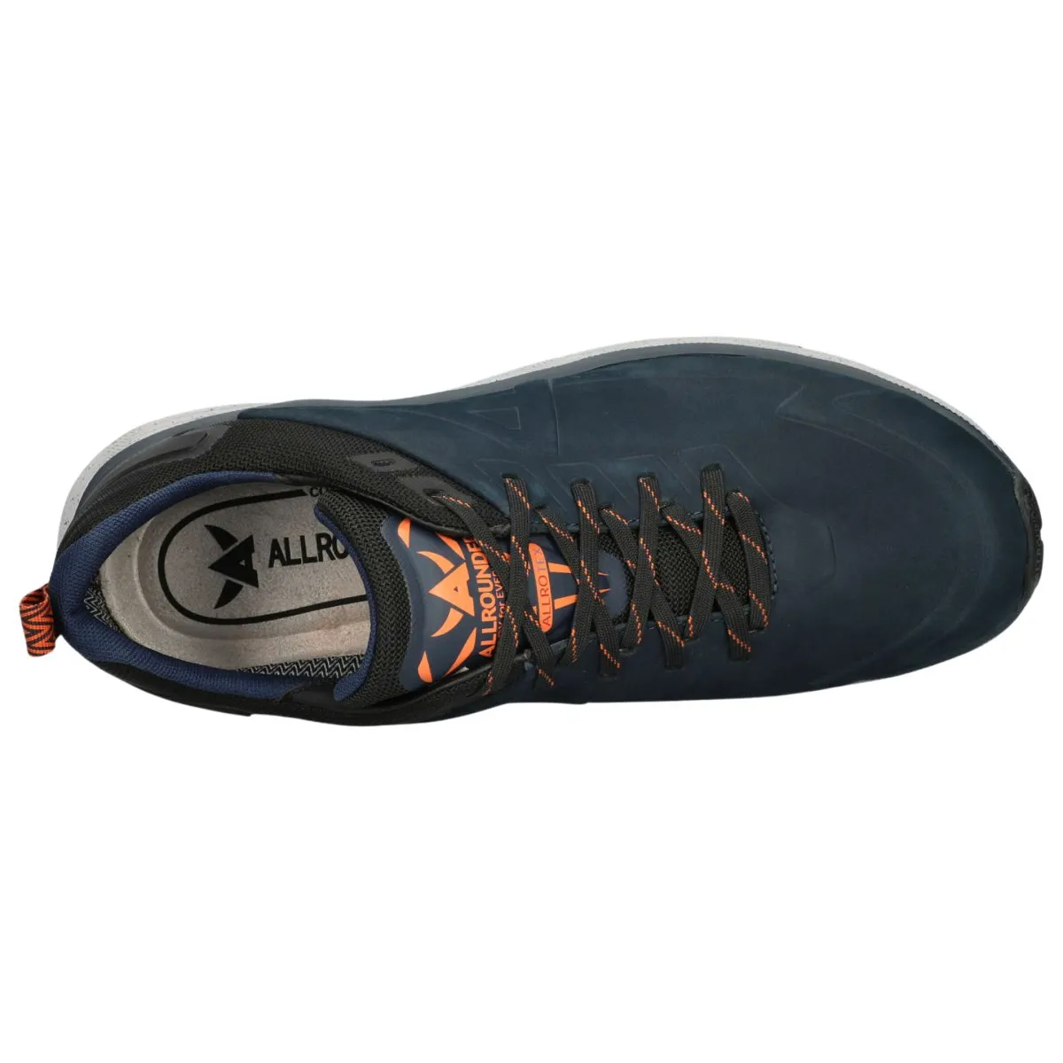 AllRounder pour Hommes Alando-Tex Bleu/Noir Nubuck Imperméable