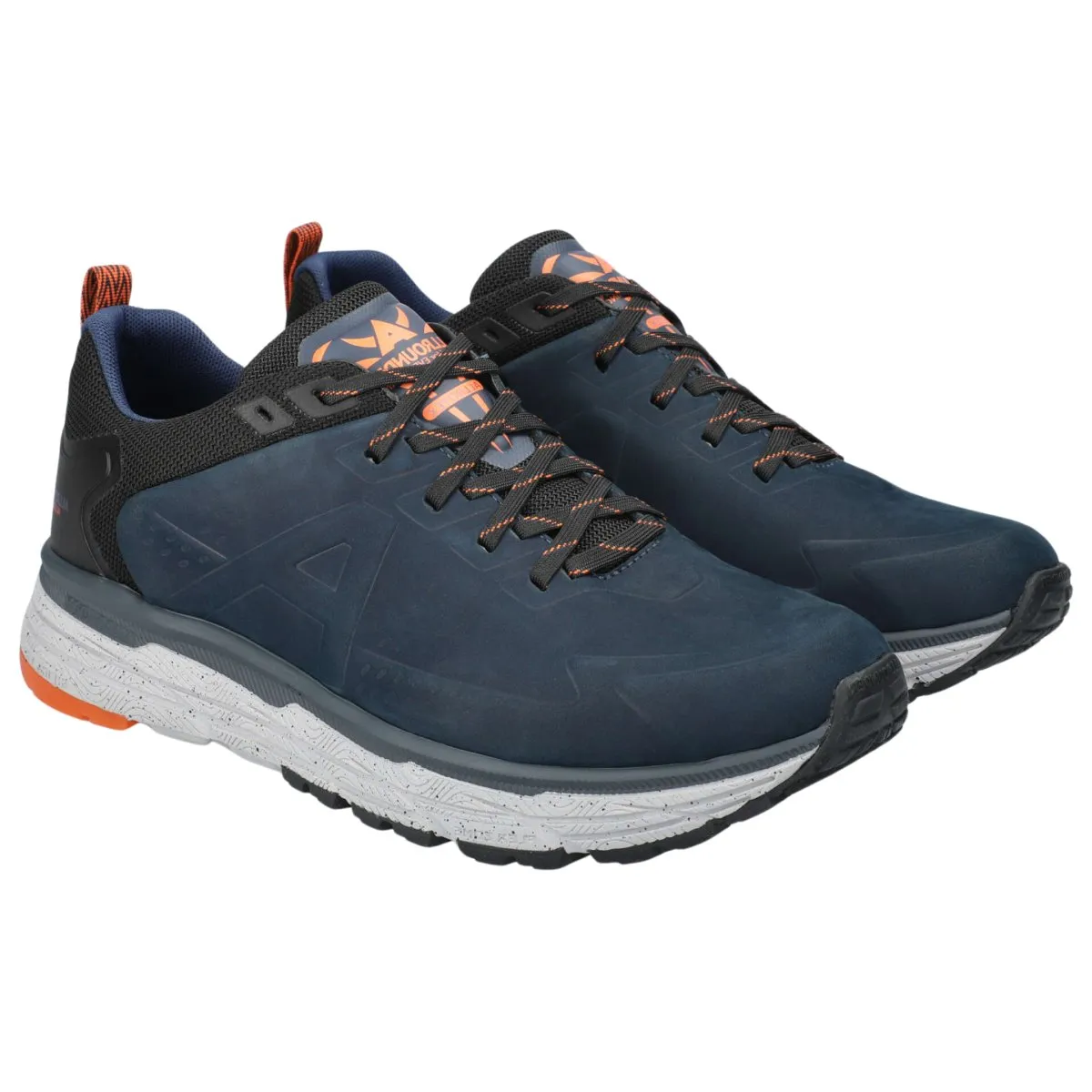 AllRounder pour Hommes Alando-Tex Bleu/Noir Nubuck Imperméable