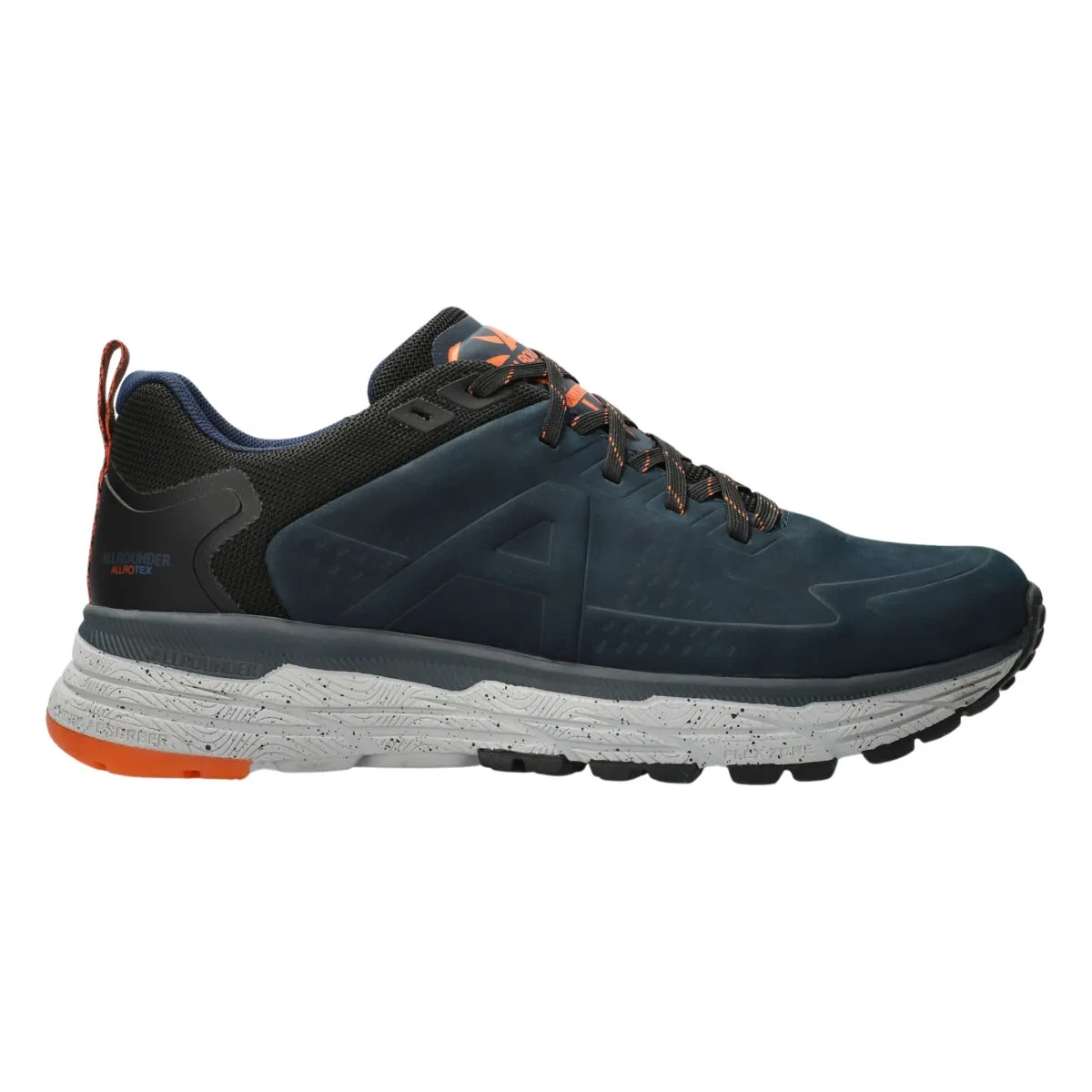 AllRounder pour Hommes Alando-Tex Bleu/Noir Nubuck Imperméable