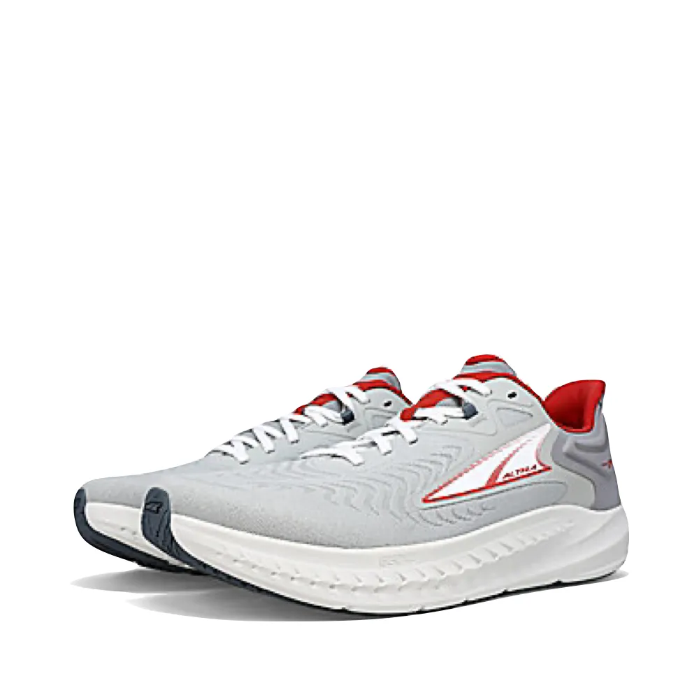 Chaussure de course Altra Torin 7 pour homme en gris/rouge