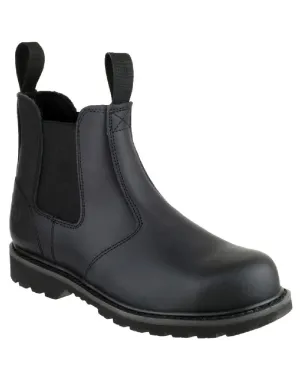 Chaussures de sécurité Amblers pour hommes FS5 avec couture Goodyear SRA, bottes de sécurité pour revendeurs