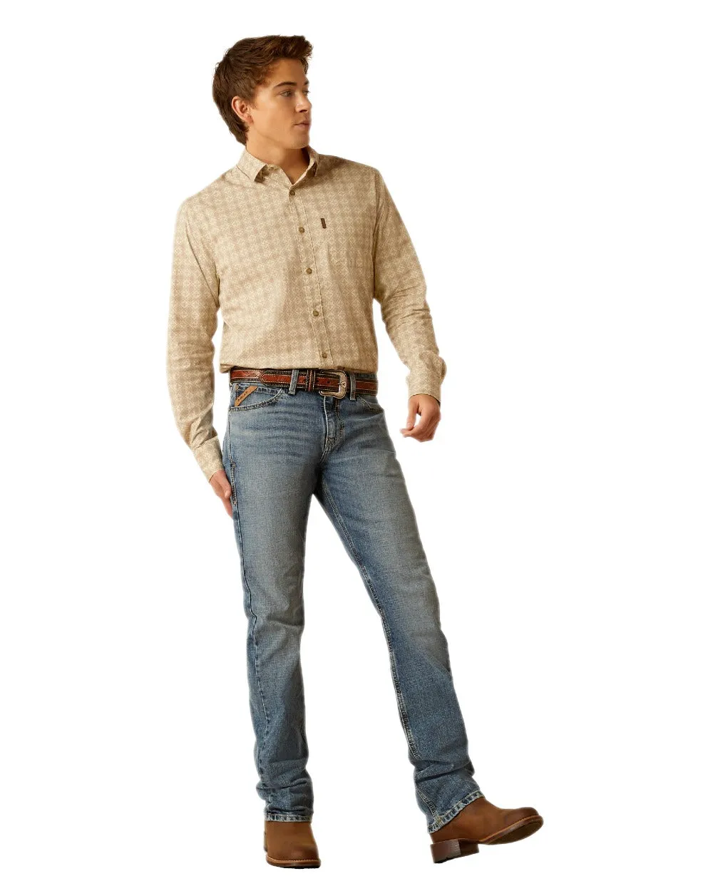 Ariat Pantalon Jeans Homme Modern Brickell Coupe Slim Ariat Vêtements
