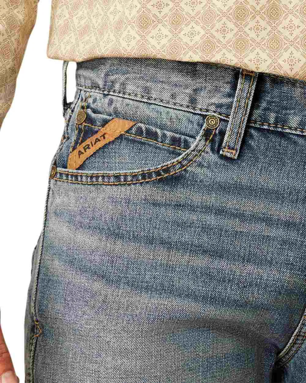 Ariat Pantalon Jeans Homme Modern Brickell Coupe Slim Ariat Vêtements