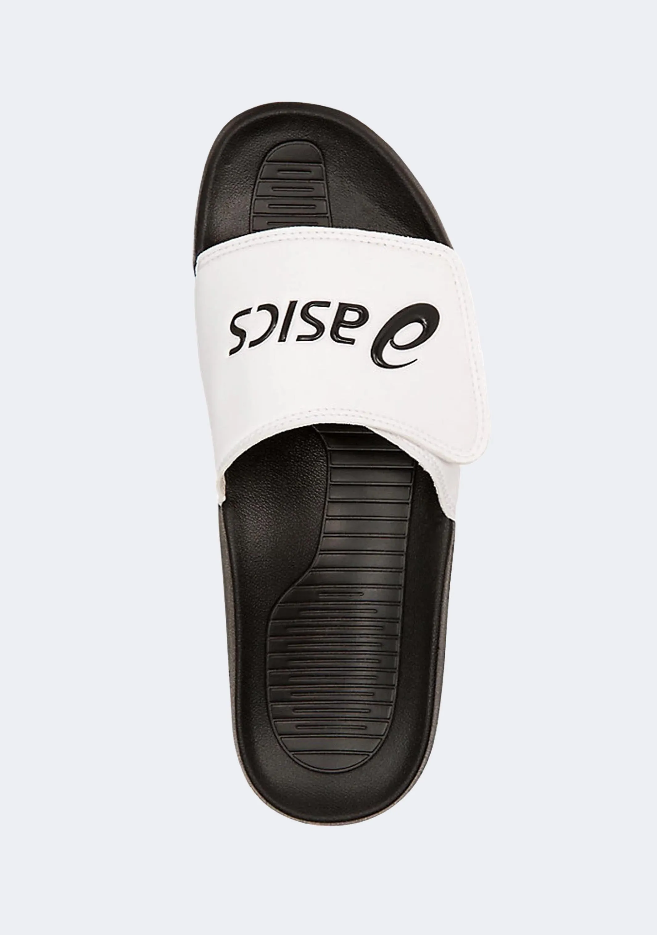 Asics Slides Homme Réglables AS002 Blanc/Noir Chaussures Asics