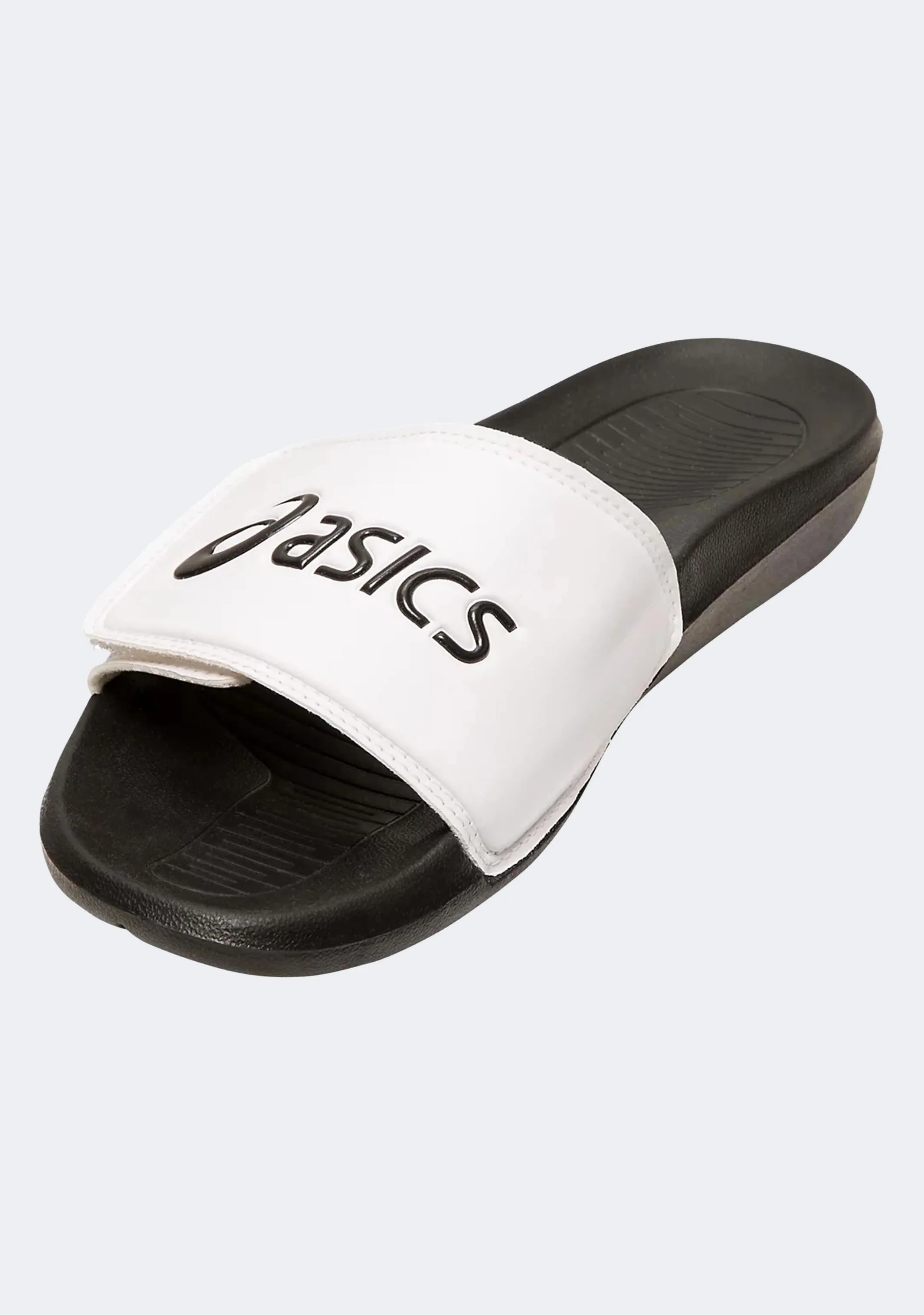 Asics Slides Homme Réglables AS002 Blanc/Noir Chaussures Asics