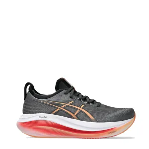 Asics Chaussure de Course Homme Gel-Nimbus 27 en Carbone/Mojave