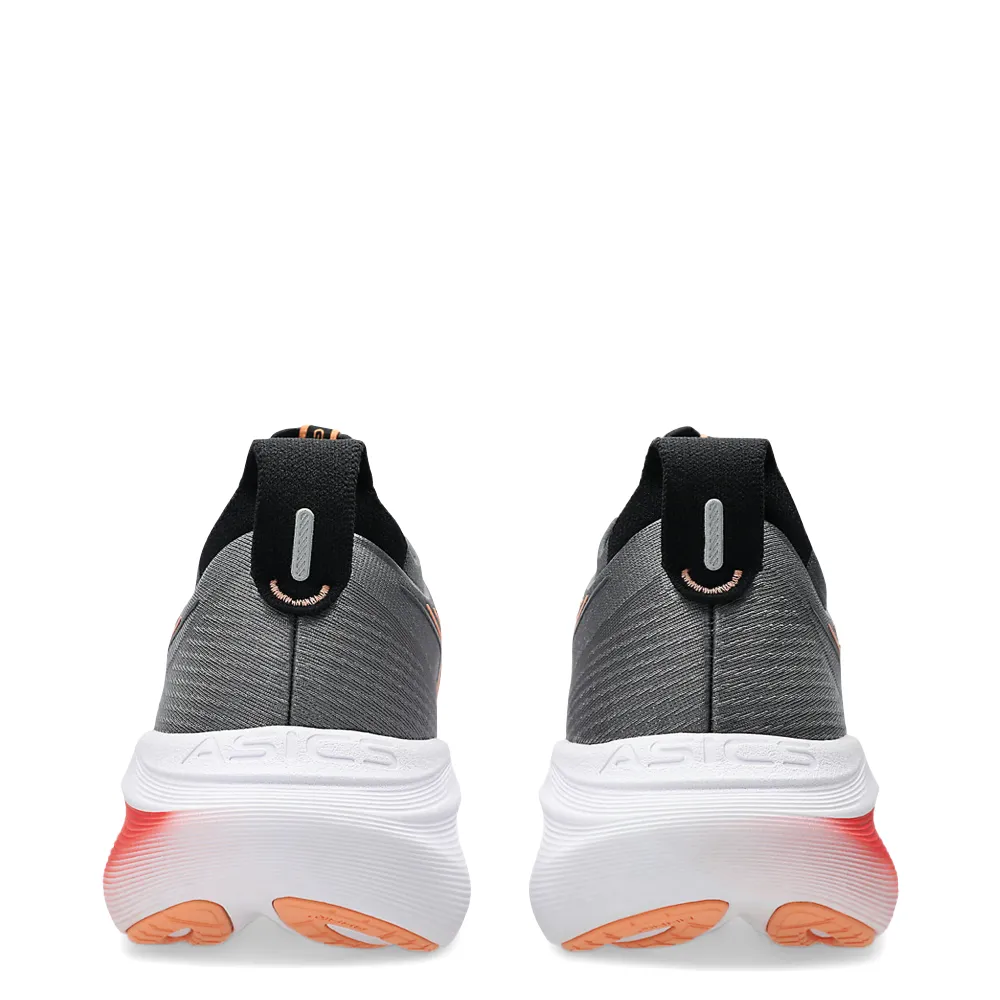 Asics Chaussure de Course Homme Gel-Nimbus 27 en Carbone/Mojave