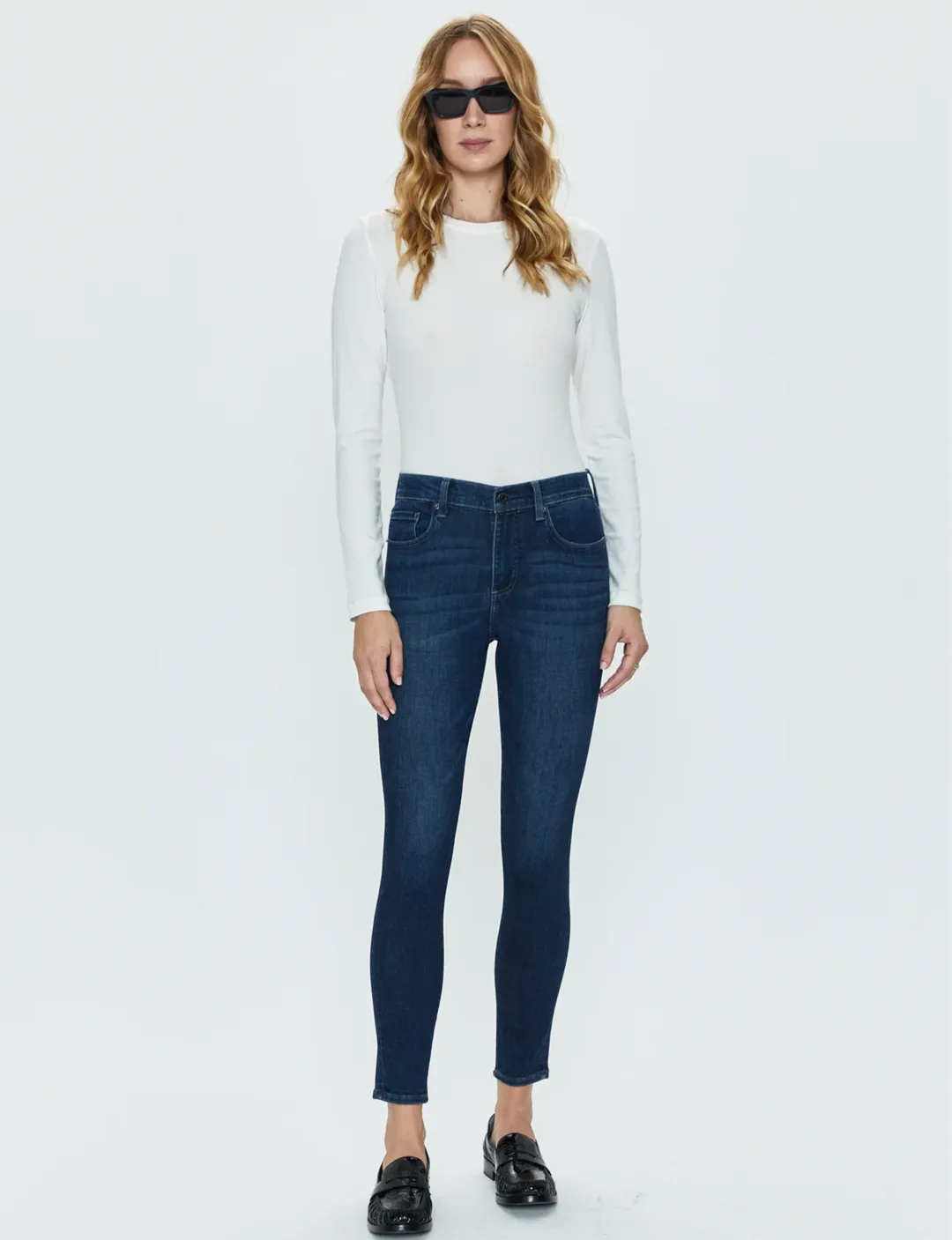 Audrey Jeans Skinny à Taille Moyenne, Vêtements Campus_pistola