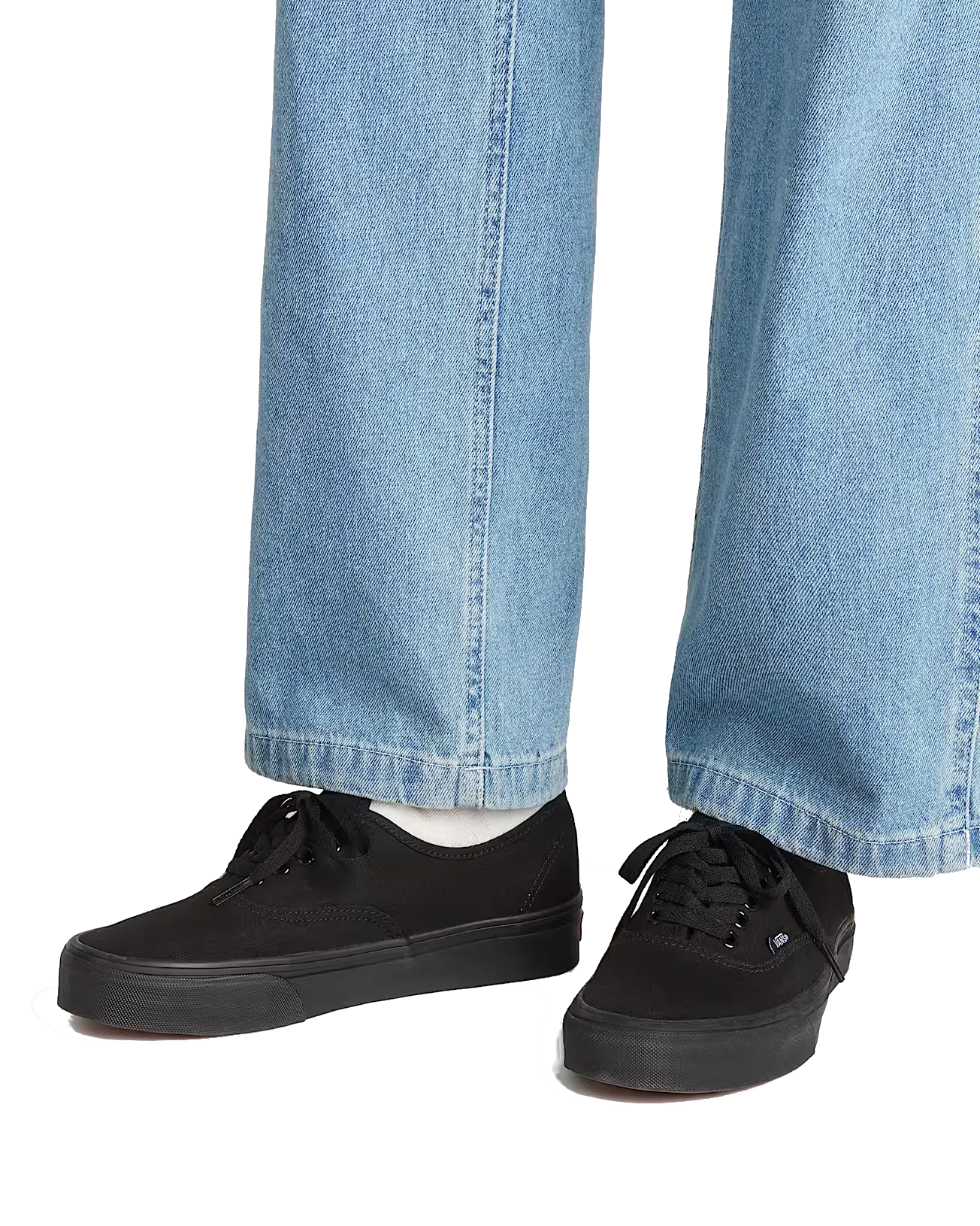 Chaussures Authentiques en Noir & Noir