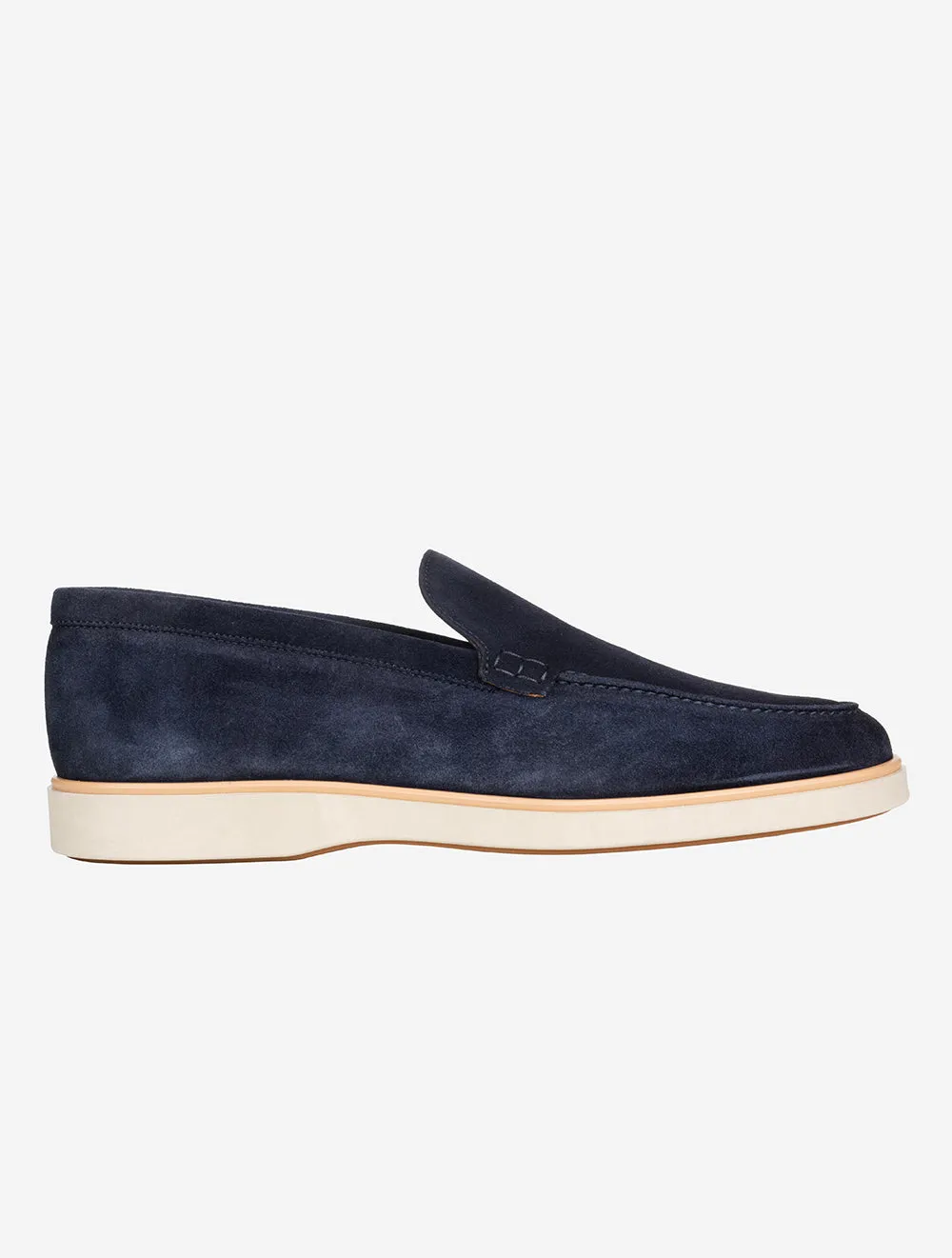 Mocassin en daim AW Marine