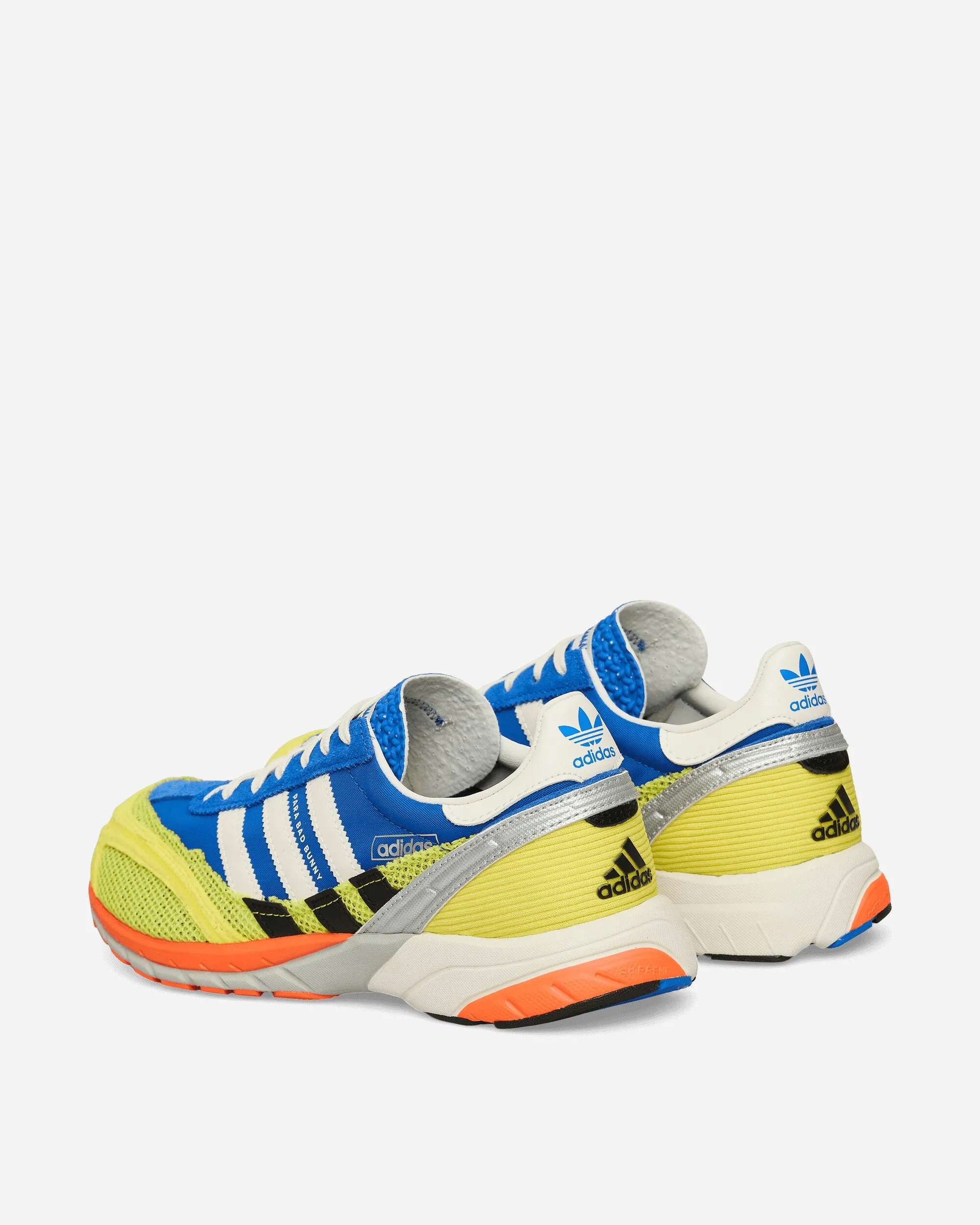 Bad Bunny Adizero SL72 Sneakers Bleu / Blanc Fond / Jaune Éclatant