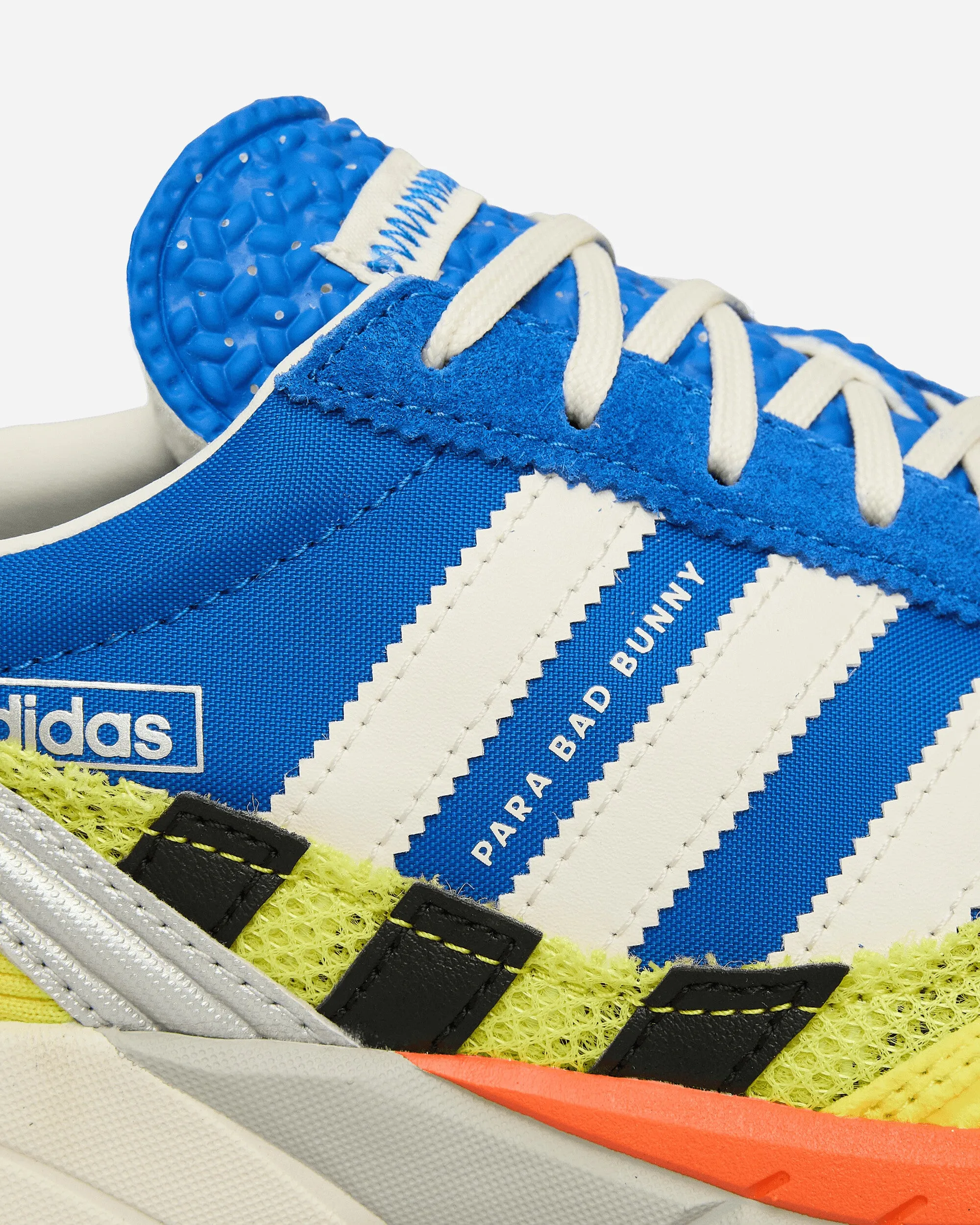 Bad Bunny Adizero SL72 Sneakers Bleu / Blanc Fond / Jaune Éclatant