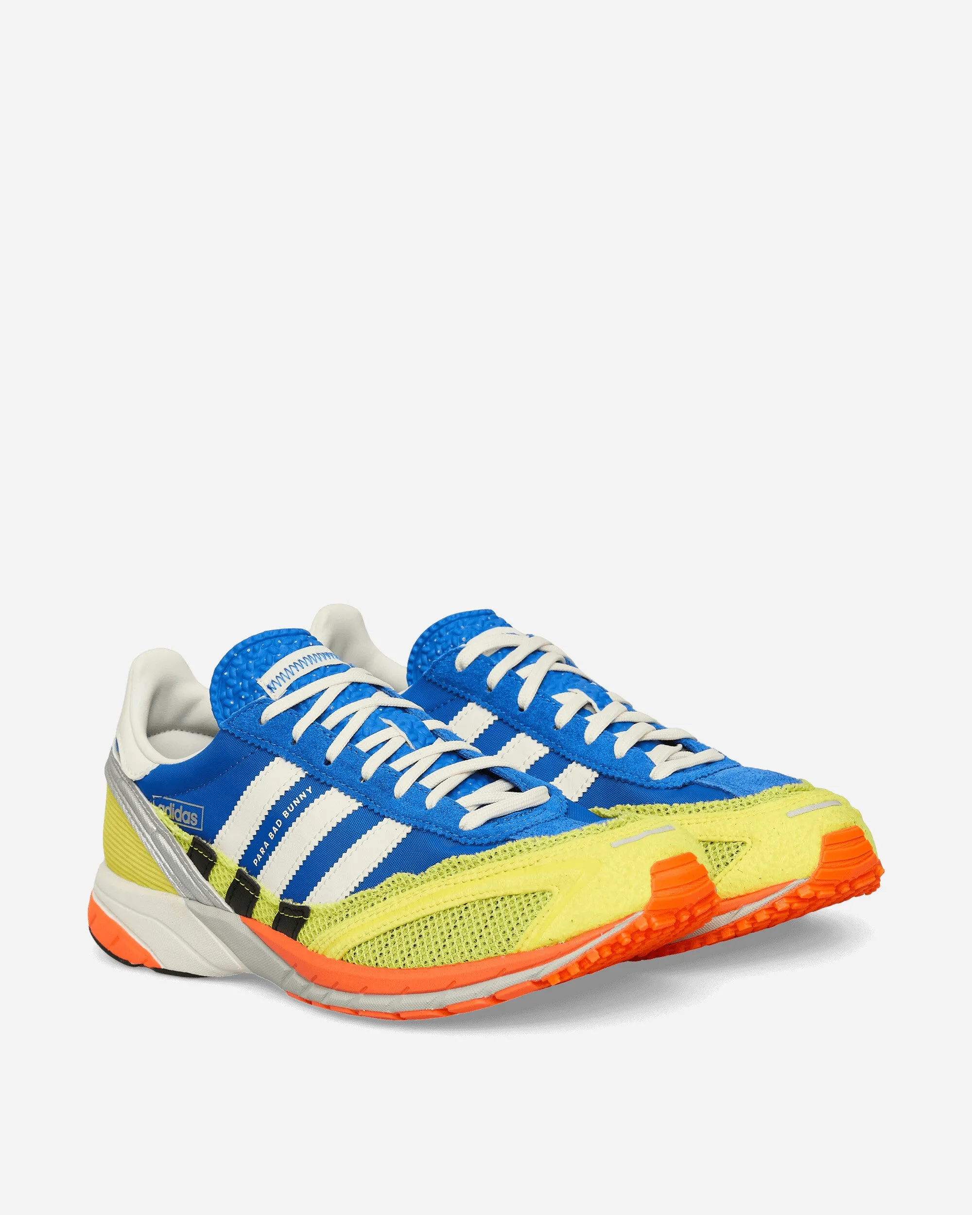 Bad Bunny Adizero SL72 Sneakers Bleu / Blanc Fond / Jaune Éclatant