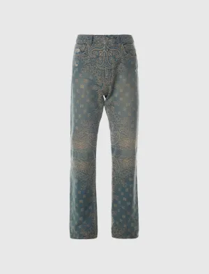 BANDANA JEAN DROIT Vêtements AMIRI