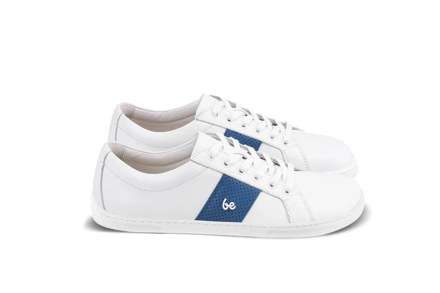 Baskets Pieds Nus Be Lenka Elite - Chaussures Blanc & Bleu Foncé_Be Lenka_Chaussures