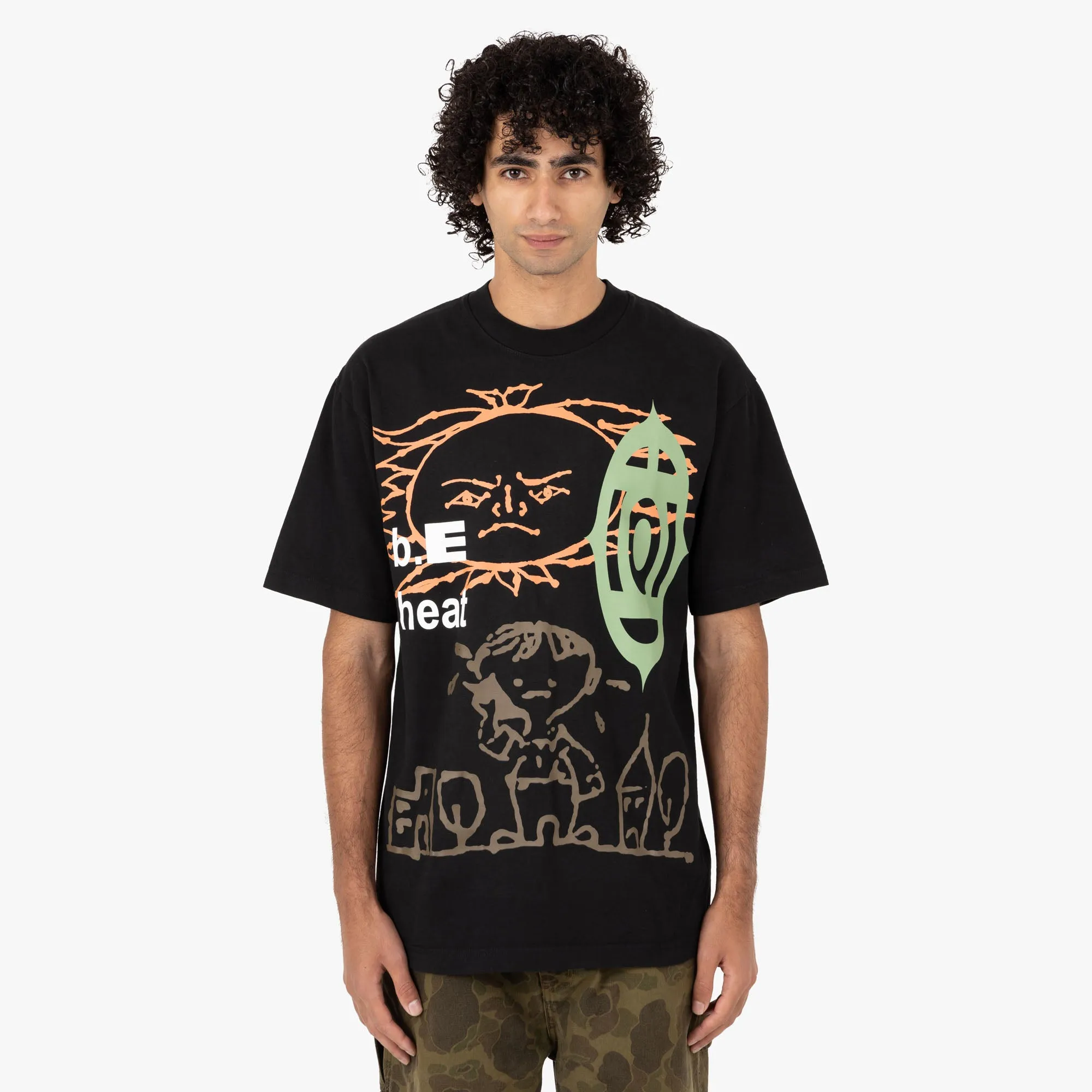 T-shirt b.Eautiful b.E heat / Noir