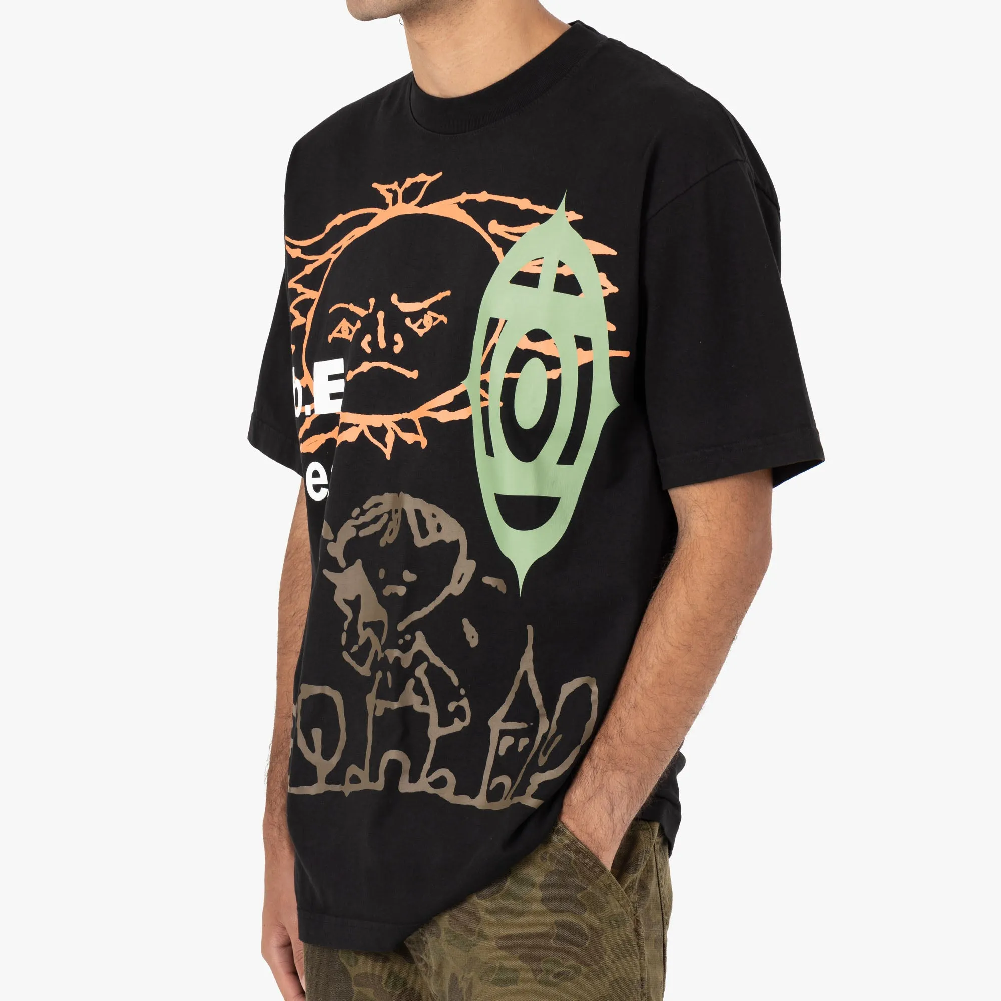 T-shirt b.Eautiful b.E heat / Noir