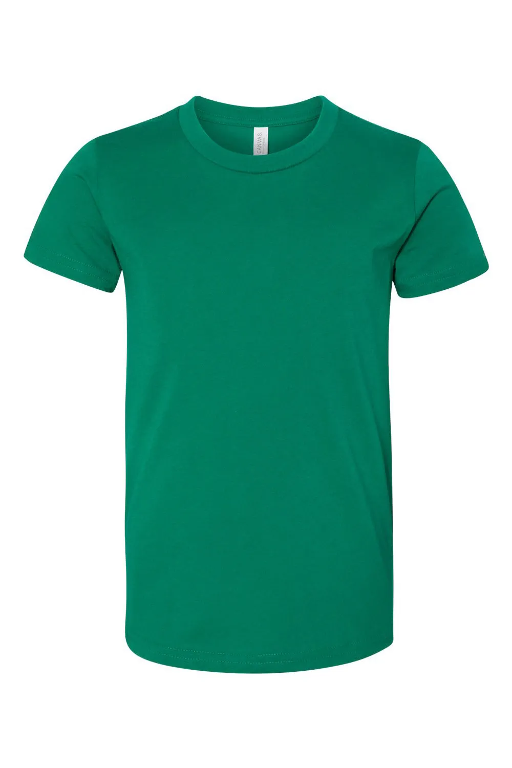 Bella   Canvas T-shirt à manches courtes et col rond pour jeunes - Vert Kelly