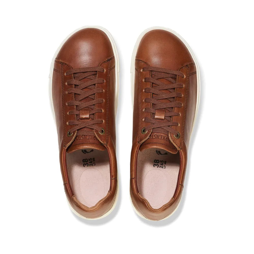 Birkenstock Sneaker Basse en Cuir Cognac pour Homme