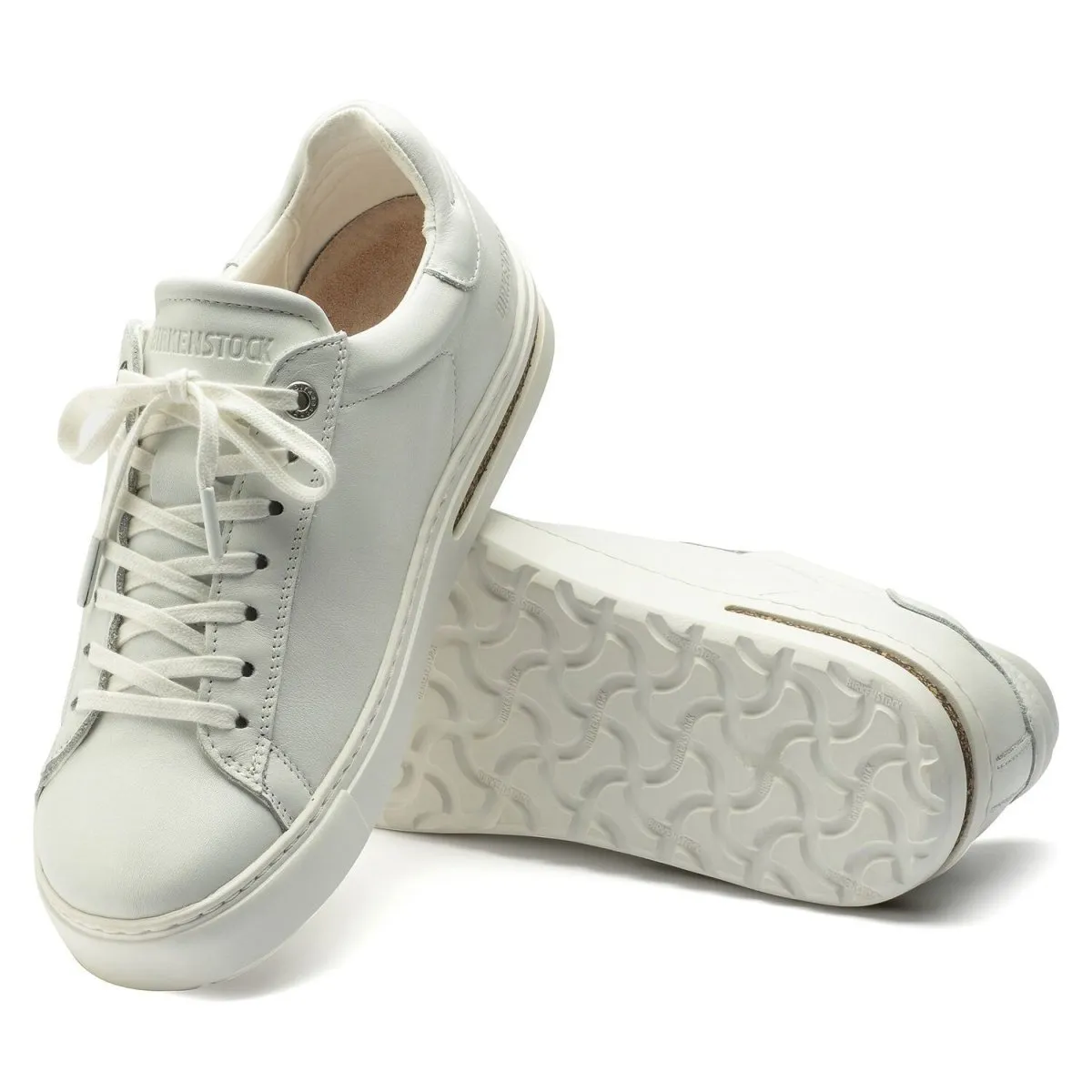 Birkenstock Bend pour Homme en Cuir Blanc