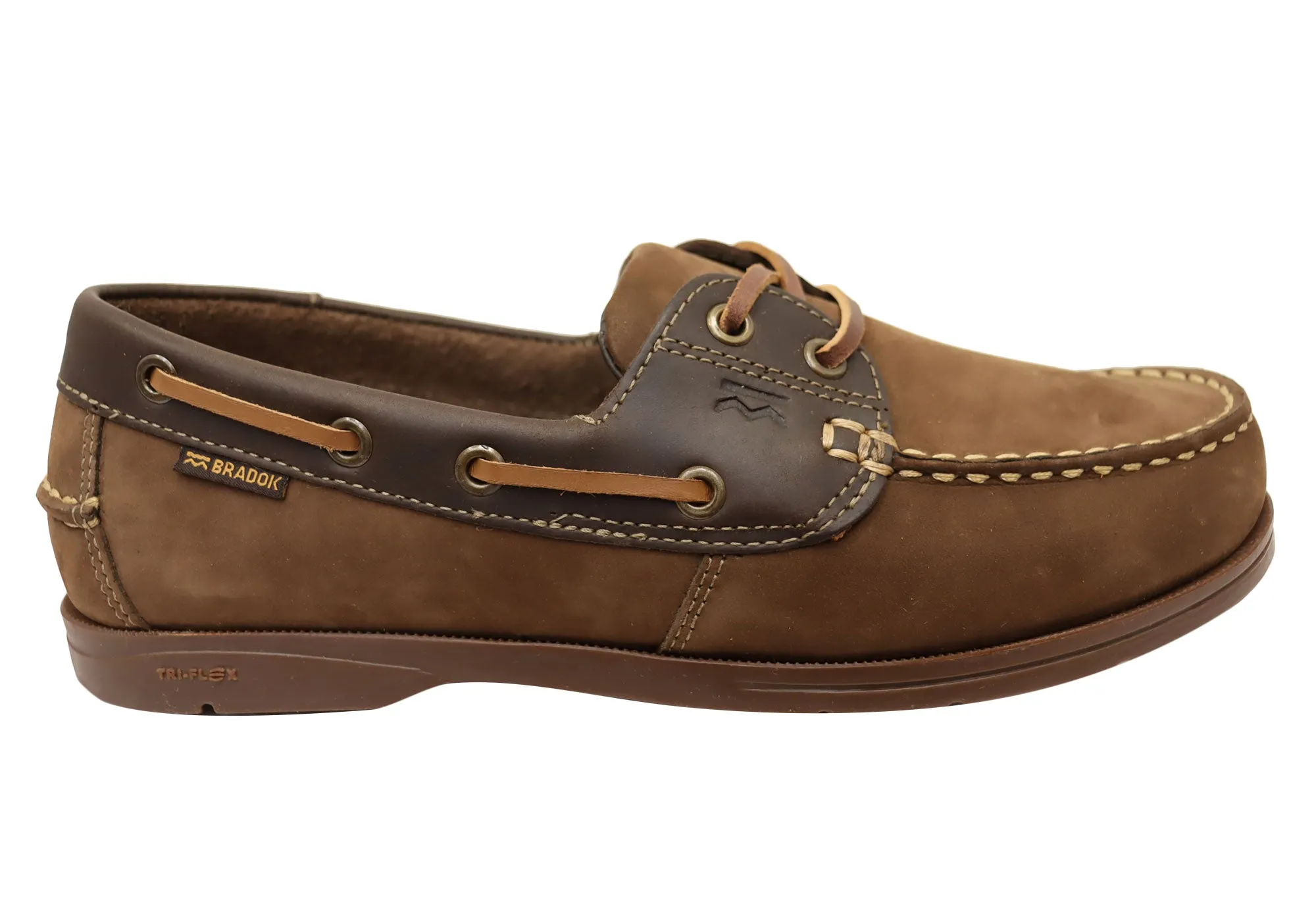 Bradok Chaussures Homme Confortables en Cuir Type Boat Fabriquées au Brésil Bradok Shoes