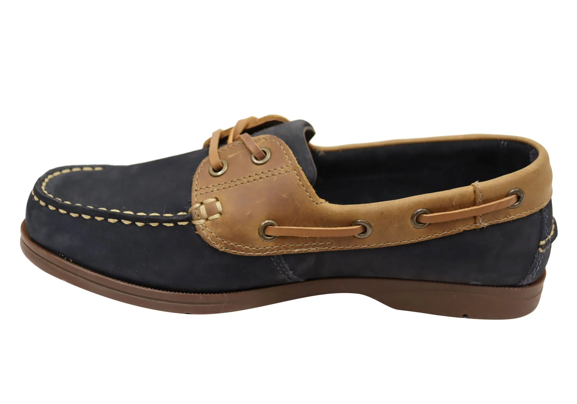 Bradok Chaussures Homme Confortables en Cuir Type Boat Fabriquées au Brésil Bradok Shoes
