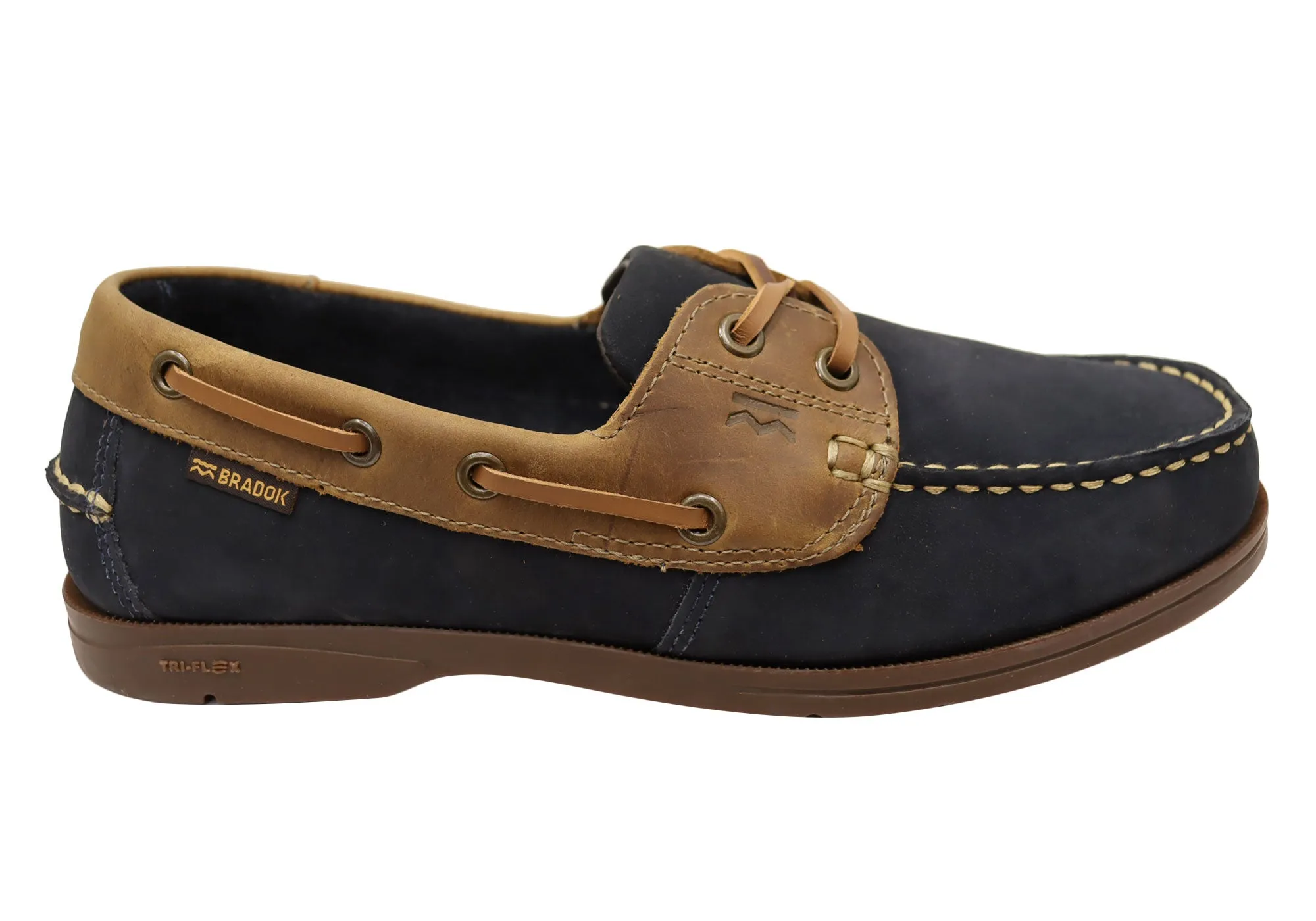 Bradok Chaussures Homme Confortables en Cuir Type Boat Fabriquées au Brésil Bradok Shoes