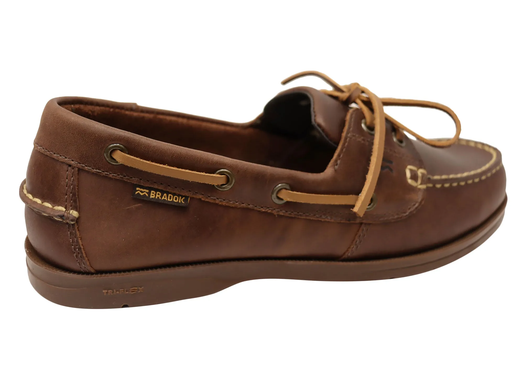 Bradok Chaussures Homme Confortables en Cuir Type Boat Fabriquées au Brésil Bradok Shoes