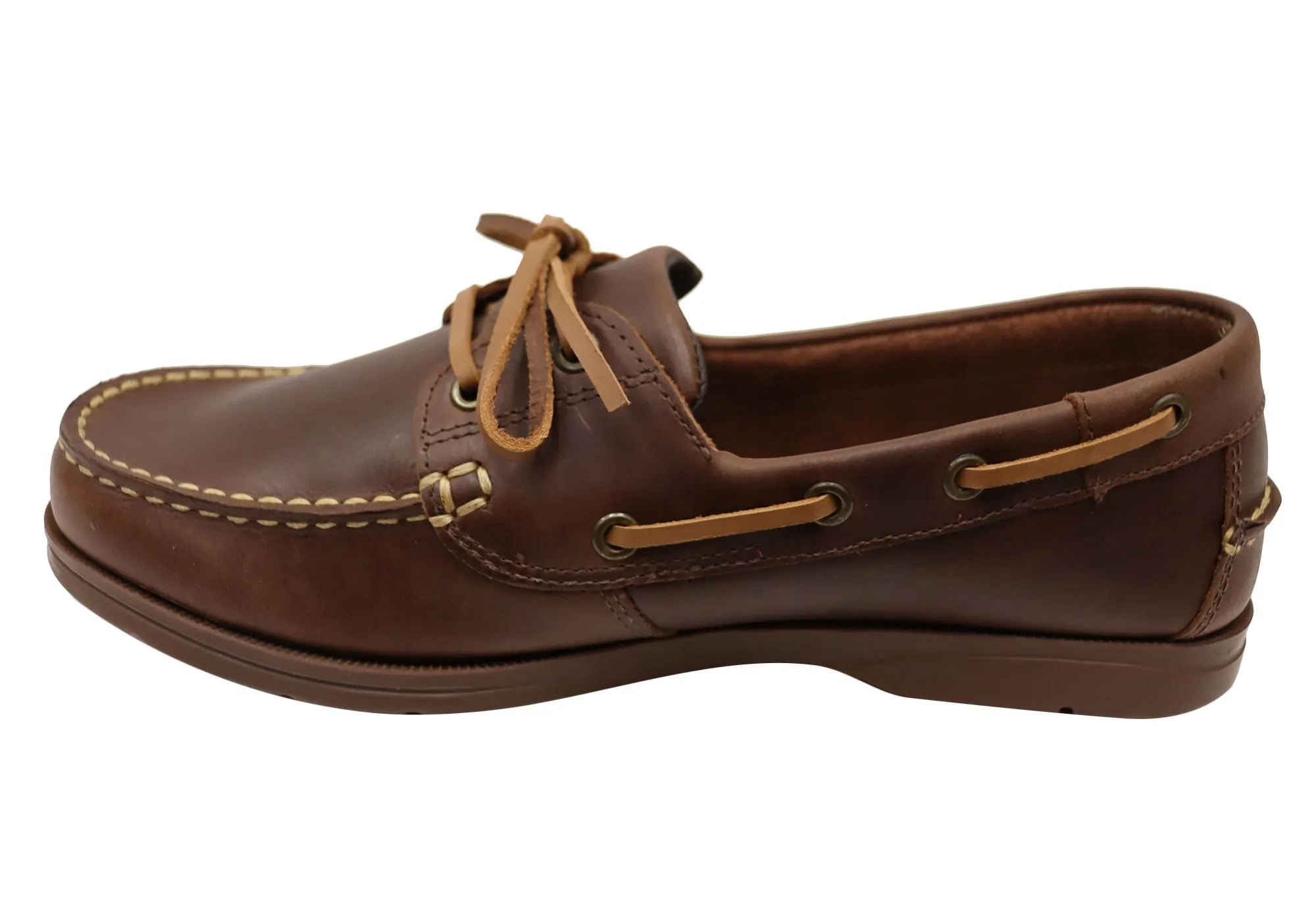 Bradok Chaussures Homme Confortables en Cuir Type Boat Fabriquées au Brésil Bradok Shoes