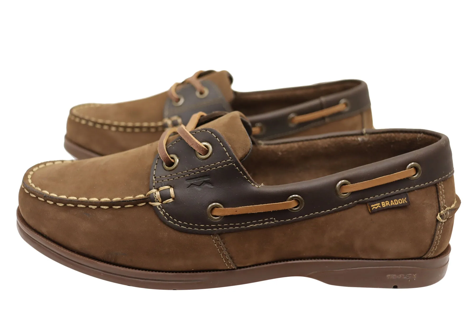 Bradok Chaussures Homme Confortables en Cuir Type Boat Fabriquées au Brésil Bradok Shoes