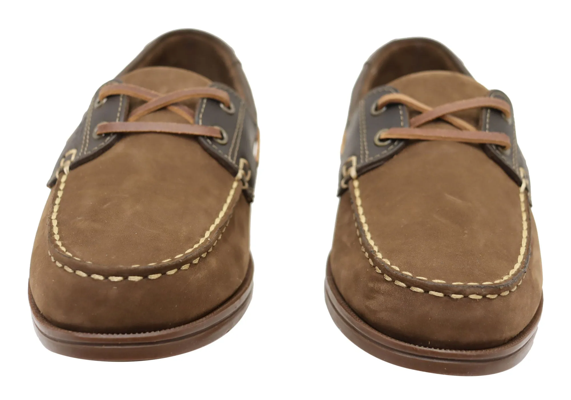 Bradok Chaussures Homme Confortables en Cuir Type Boat Fabriquées au Brésil Bradok Shoes