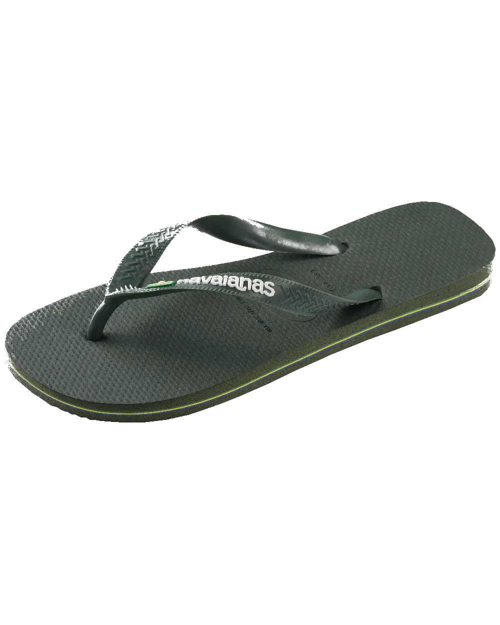 Tongues Brazil en vert olive