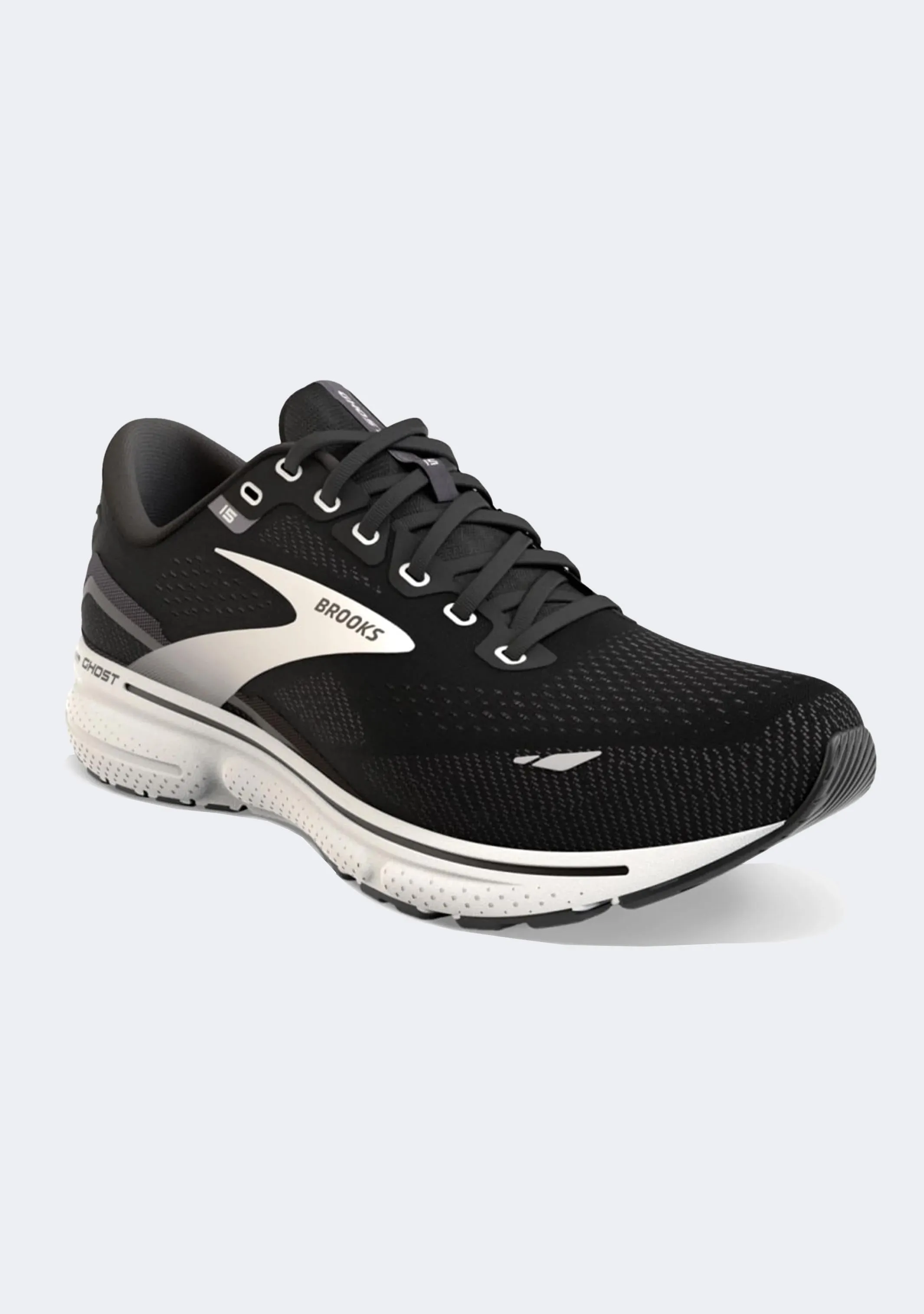 Brooks Mens Ghost 15 (Largeur 2E)