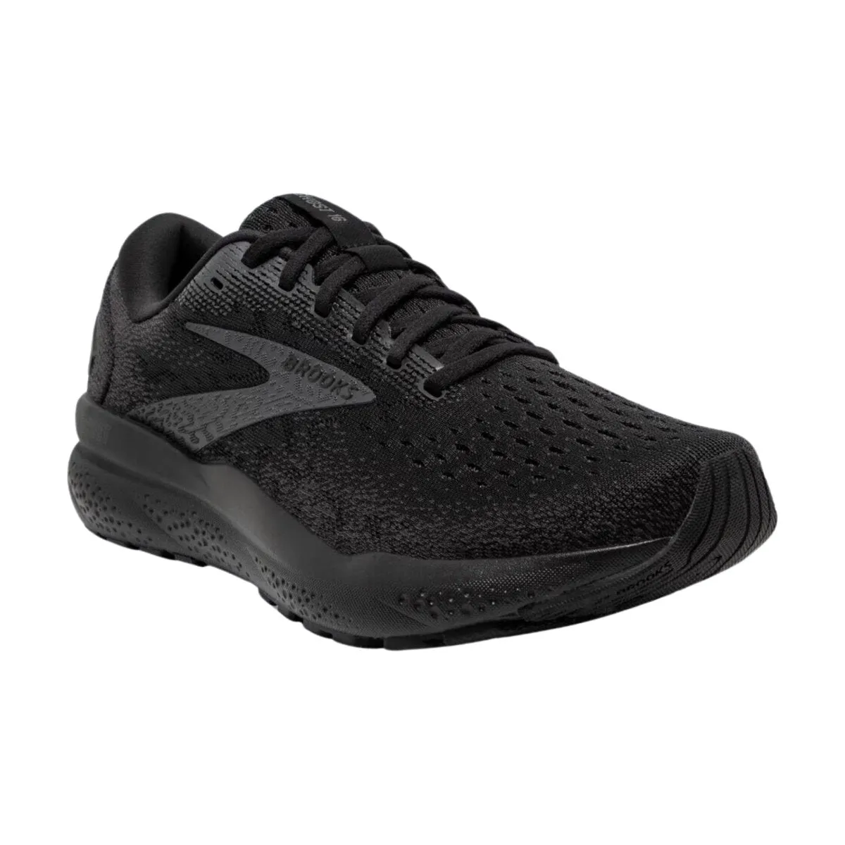 Brooks Men's Ghost 16 Noir/Noir/Ébène