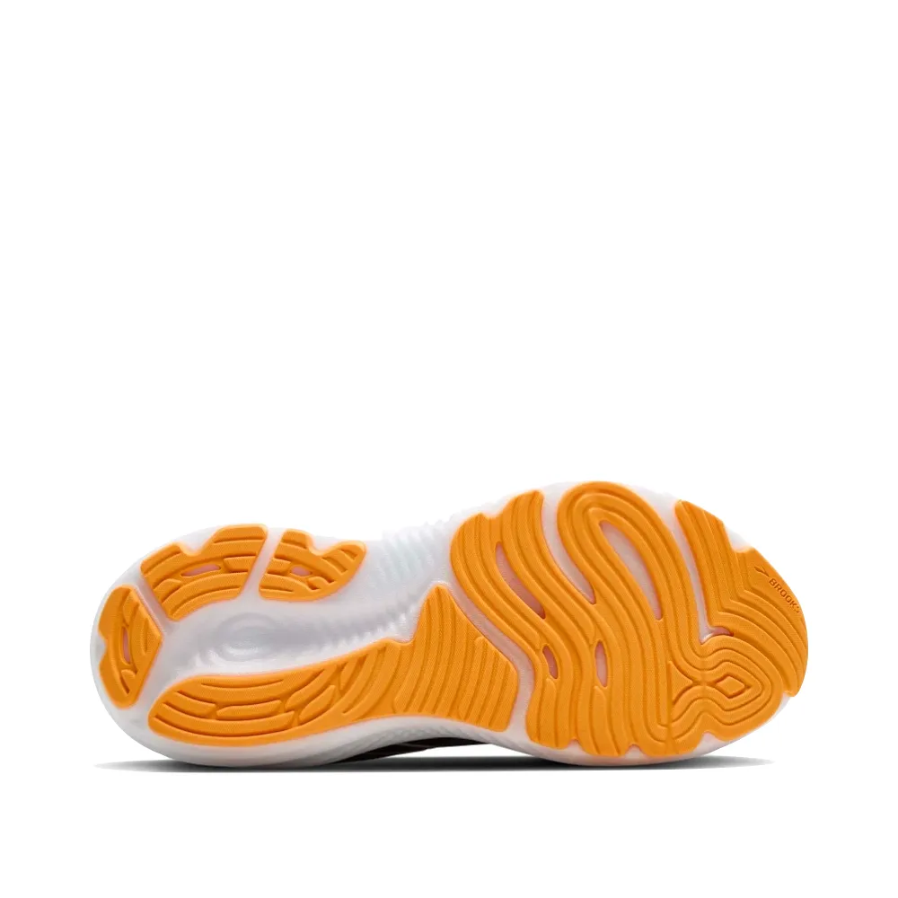 Chaussure de course Brooks Glycerin GTS 22 pour homme en Noir/Bleu Country/Orange Pop