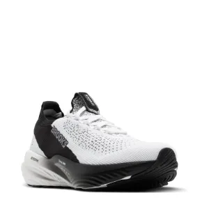 Chaussure de course Brooks Glycerin StealthFit 22 en Blanc/Gris/Noir