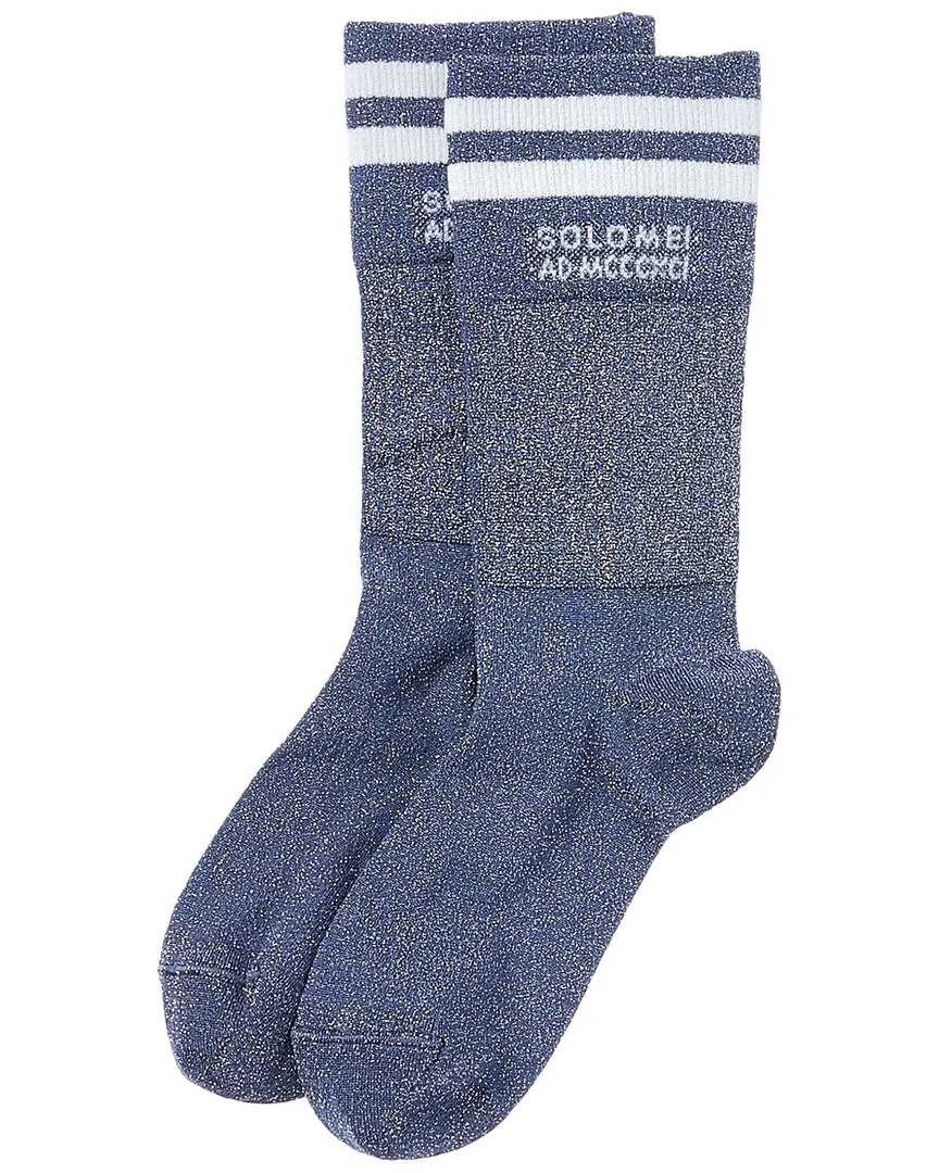 Brunello Cucinelli Chaussettes Bicolores