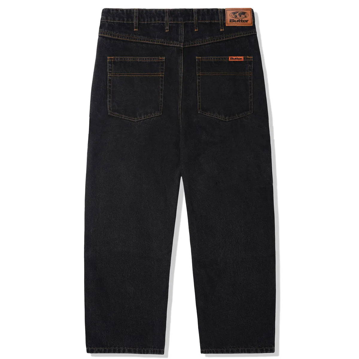 Butter Goods - Jean décontracté délavé noir Butter Goods