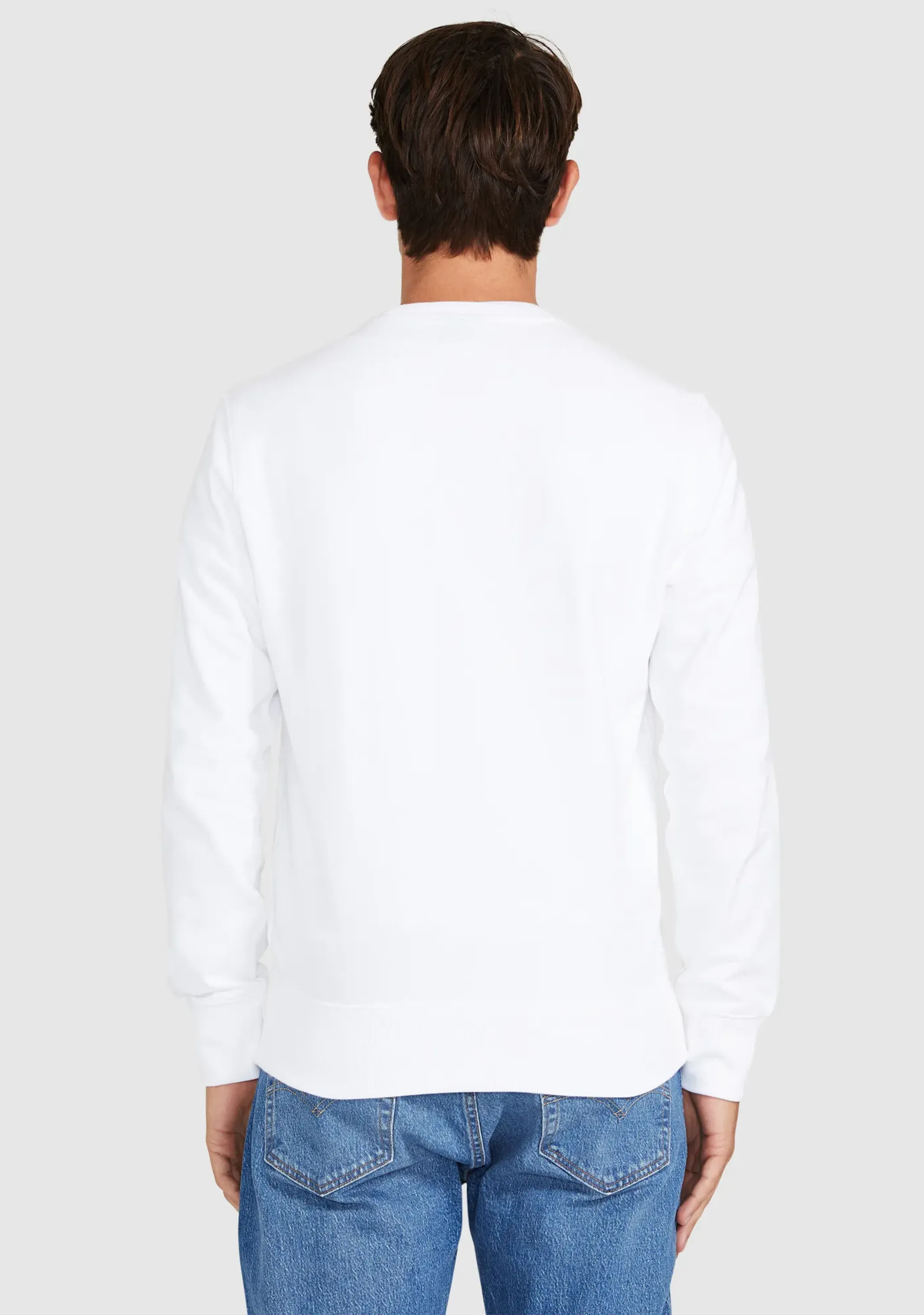 Champion Sweat-shirt à manches longues pour homme avec script UE <br> AWK4A1