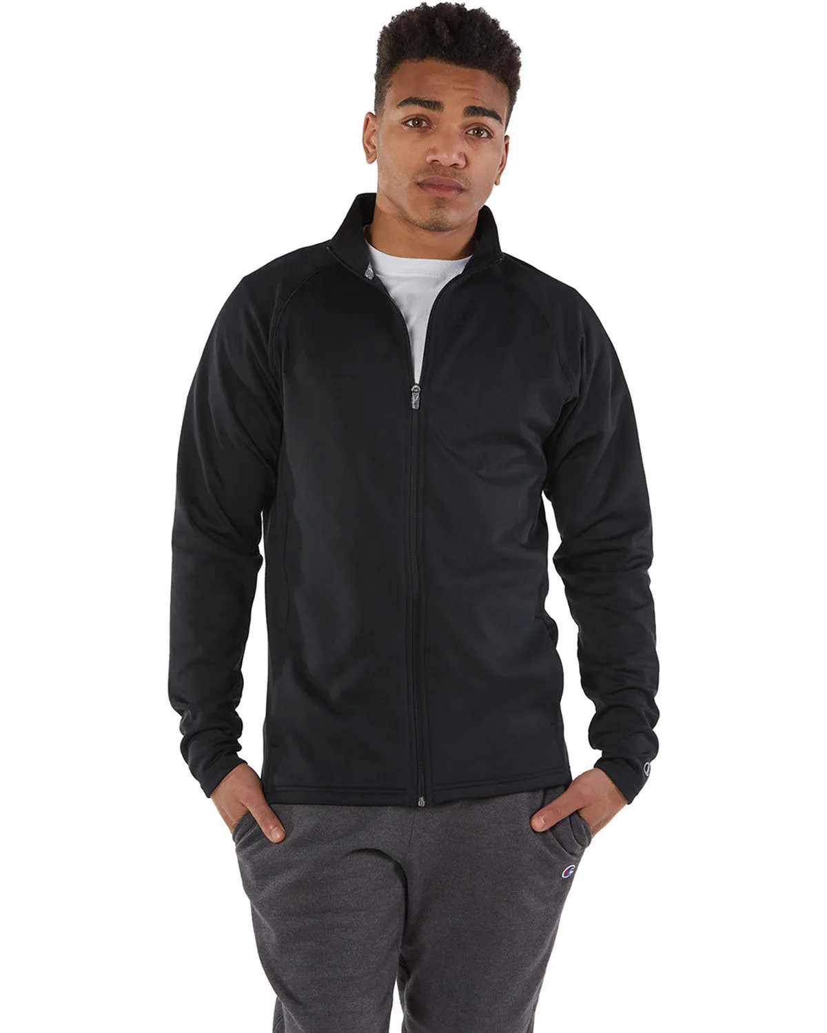 Veste polaire performante Champion S270 pour adulte à fermeture éclair complète