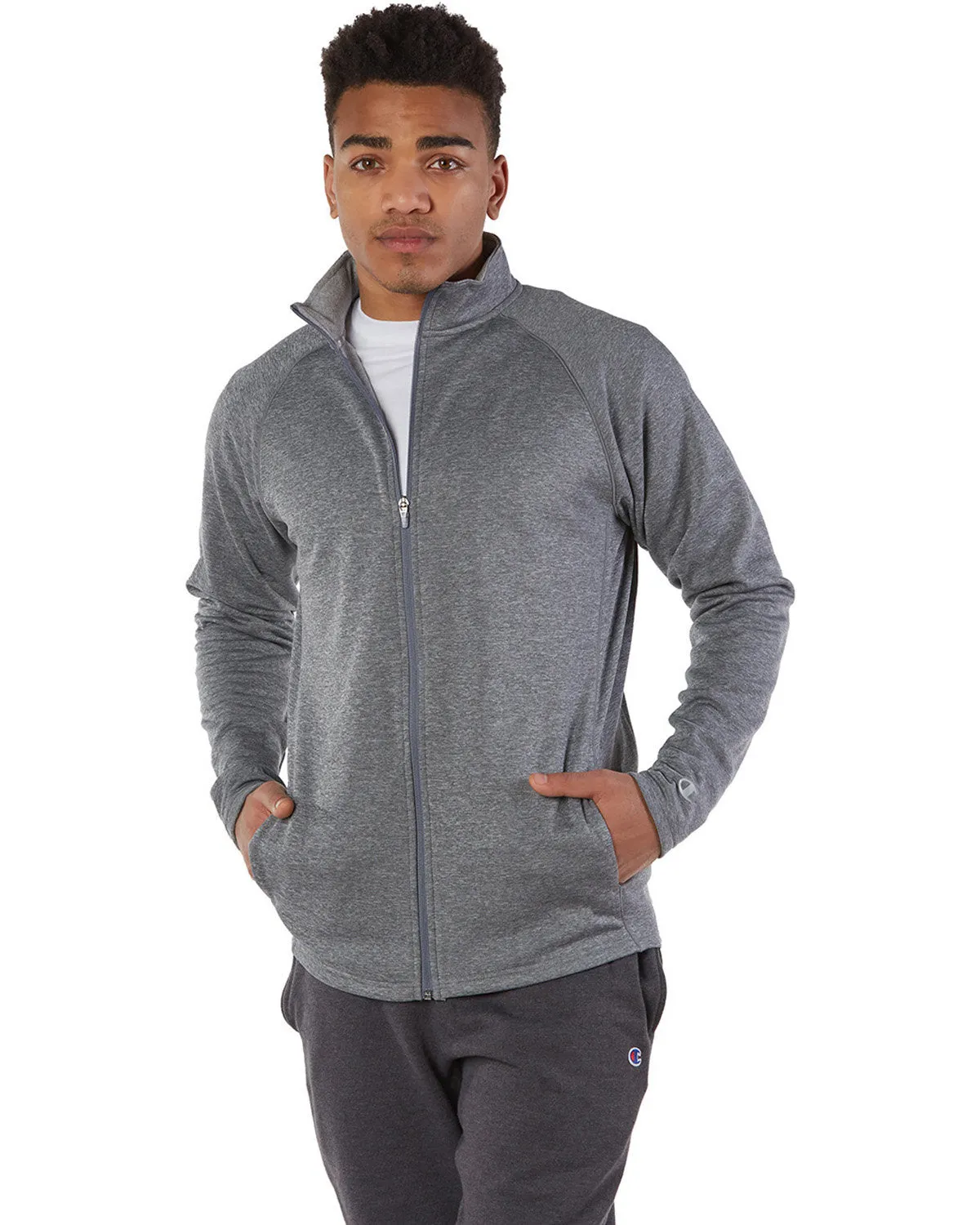 Veste polaire performante Champion S270 pour adulte à fermeture éclair complète