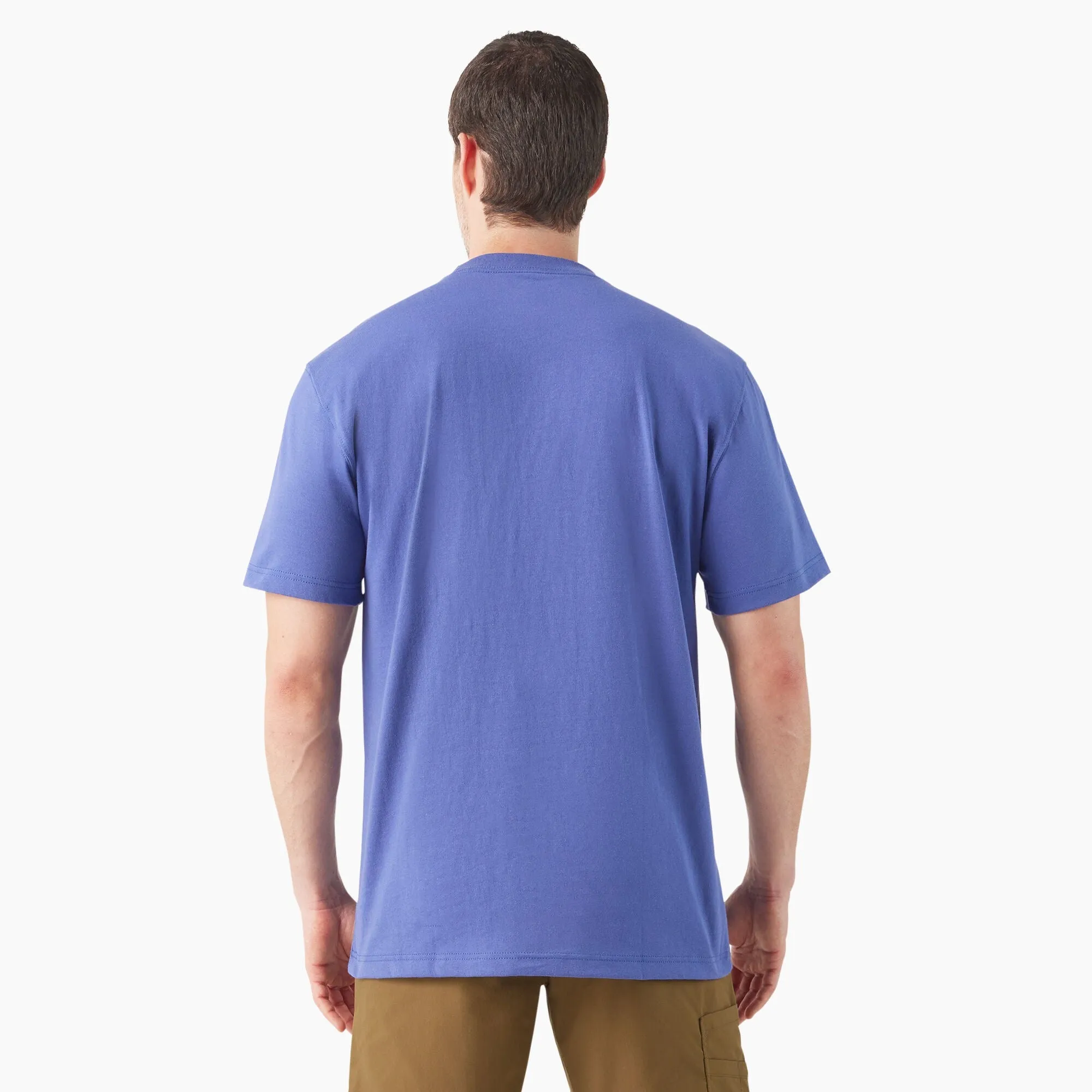 Vêtement Dickies T-shirt col rond épais - Bleu Skipper