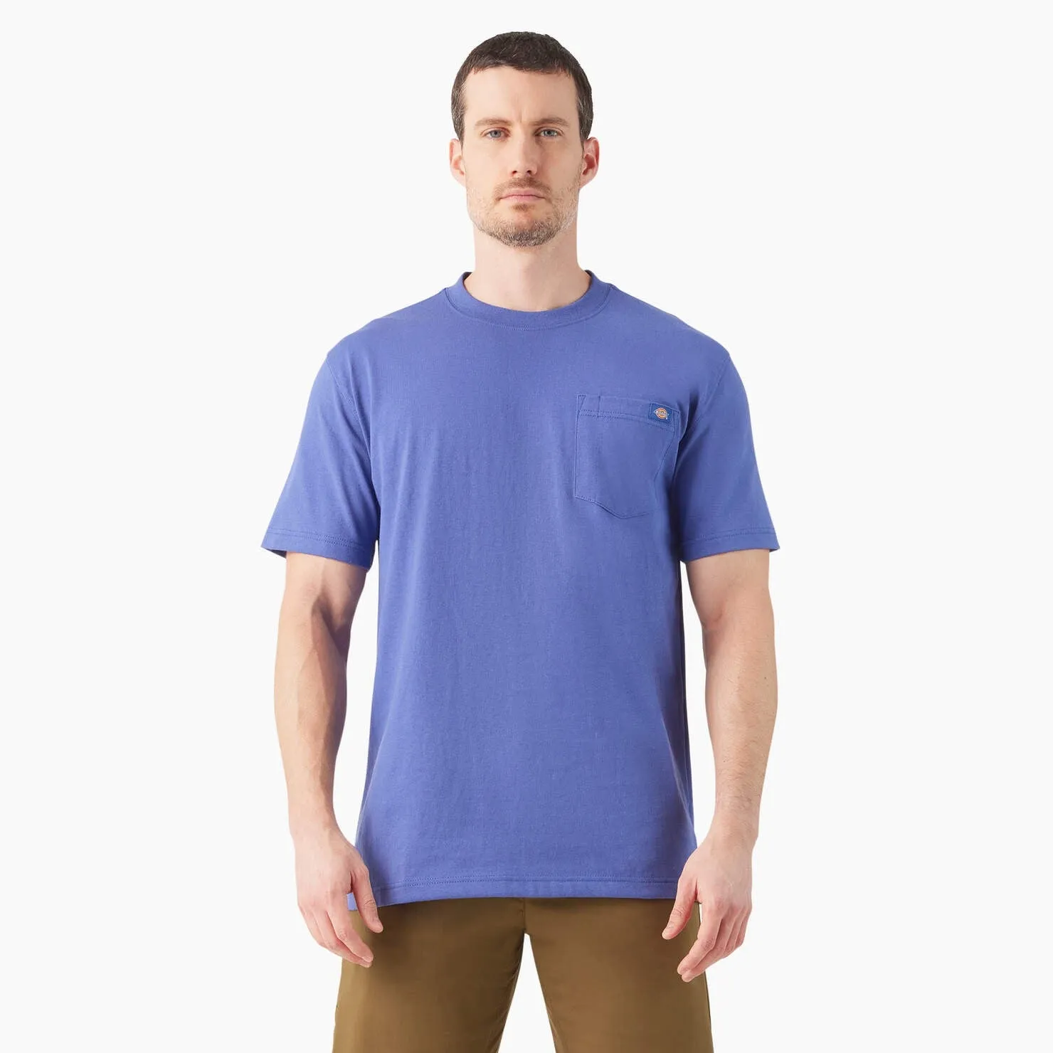 Vêtement Dickies T-shirt col rond épais - Bleu Skipper