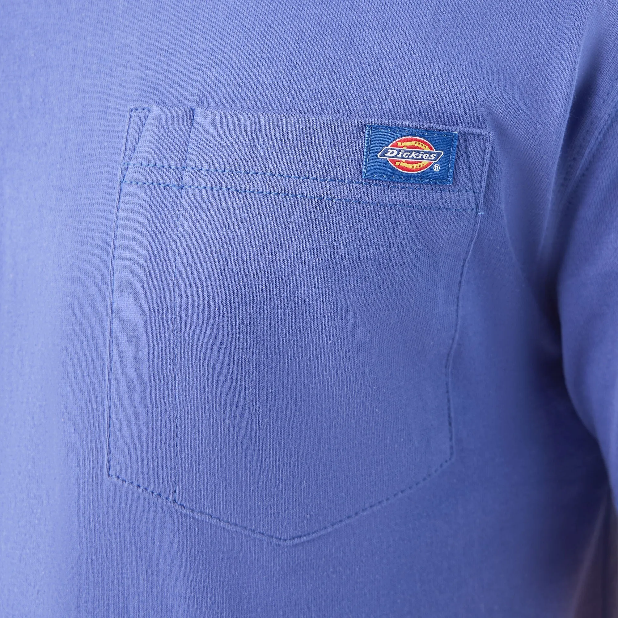 Vêtement Dickies T-shirt col rond épais - Bleu Skipper